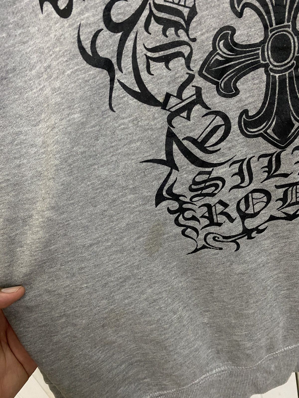 If Six Was Nine × Vintage Vintage Blood Sickle Cross Sweatshirt Size US XL / EU 56 / 4 - 7 Thumbnail