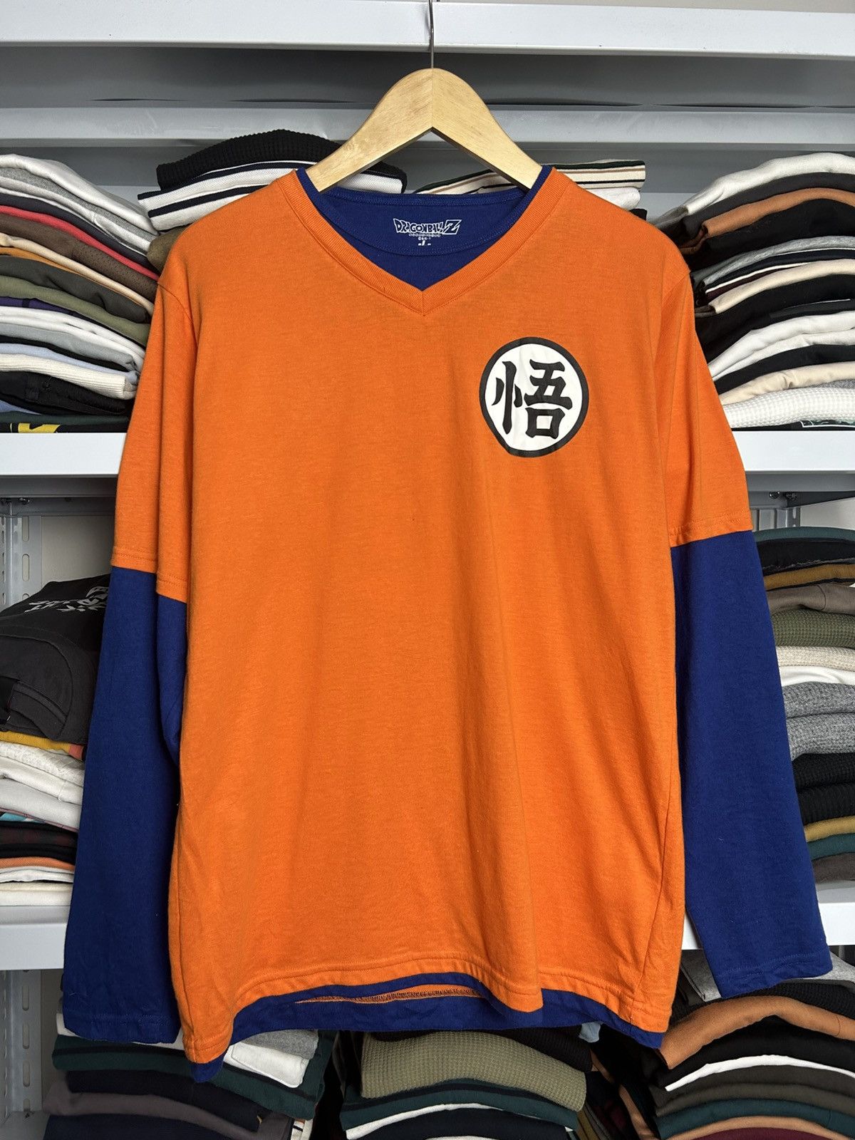 Anime Vintage Dragon ball longsleeve Size US L / EU 52-54 / 3 - 4 Thumbnail