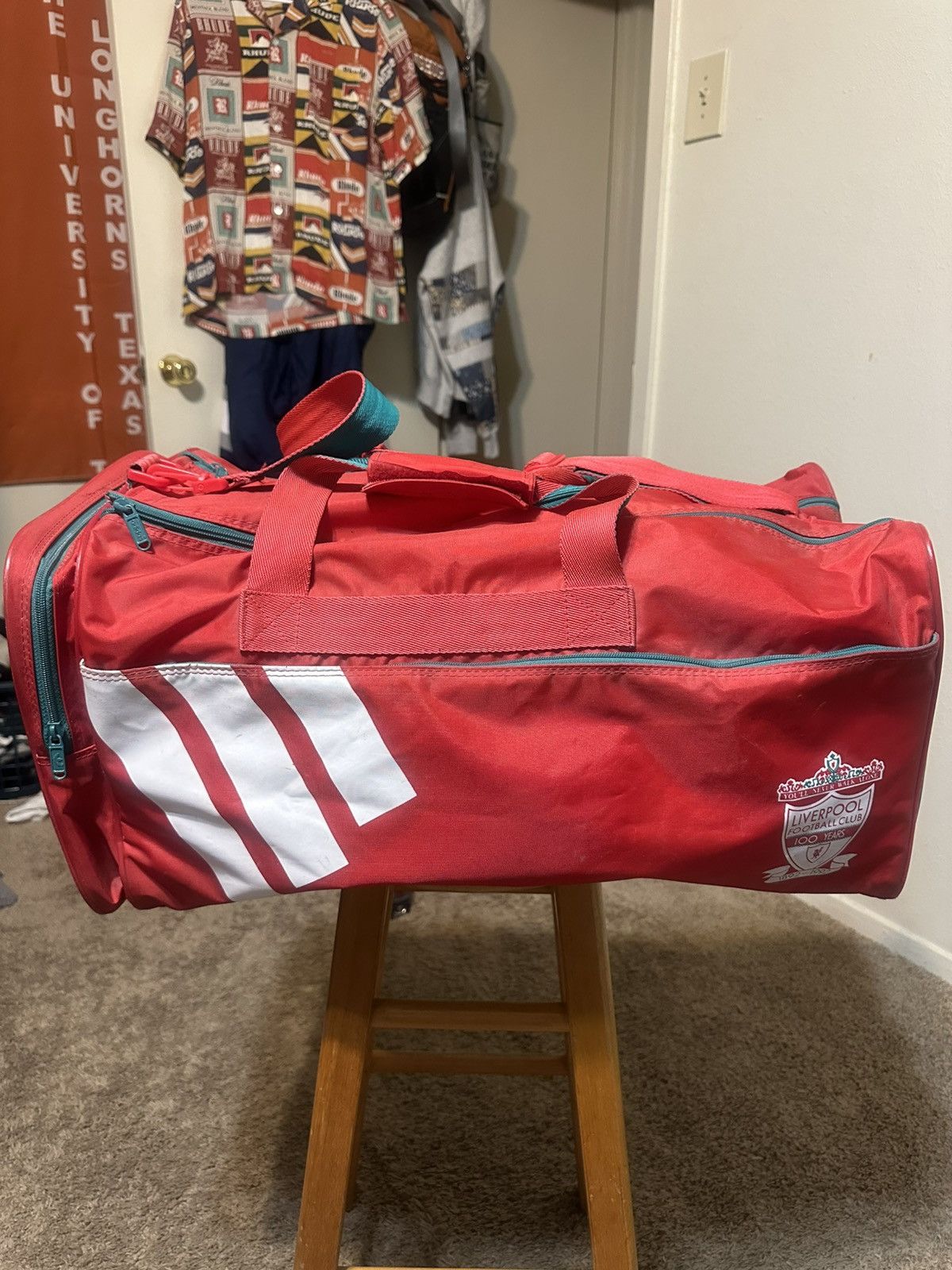 Adidas Liverpool 100th anniversary 1892-1992 duffel bag 9 Size ONE SIZE - 1 Thumbnail