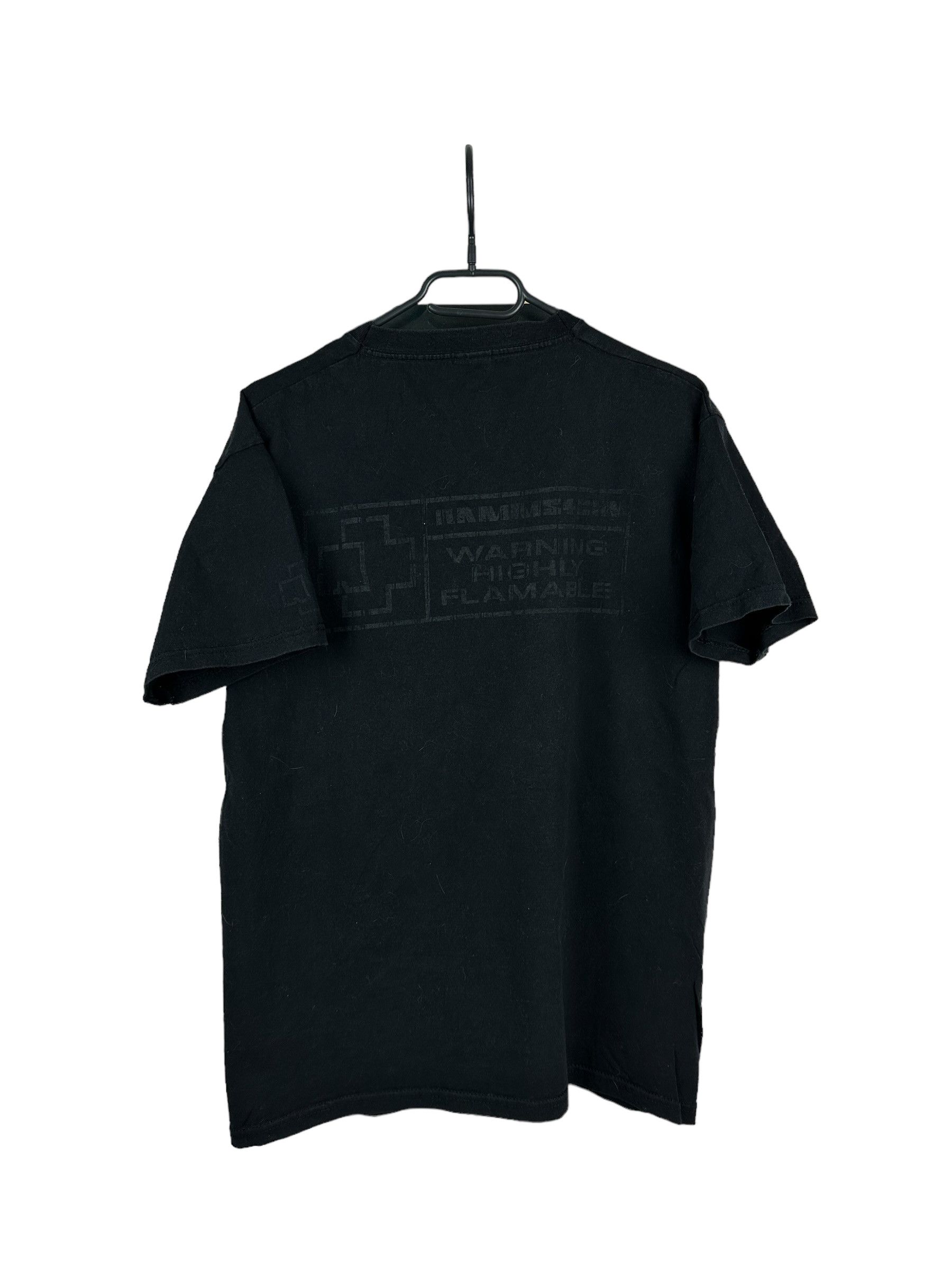 Band Tees × Vintage Vintage Rammstein Band Rare Shirt Tee Hype Jersey Size US L / EU 52-54 / 3 - 10 Thumbnail