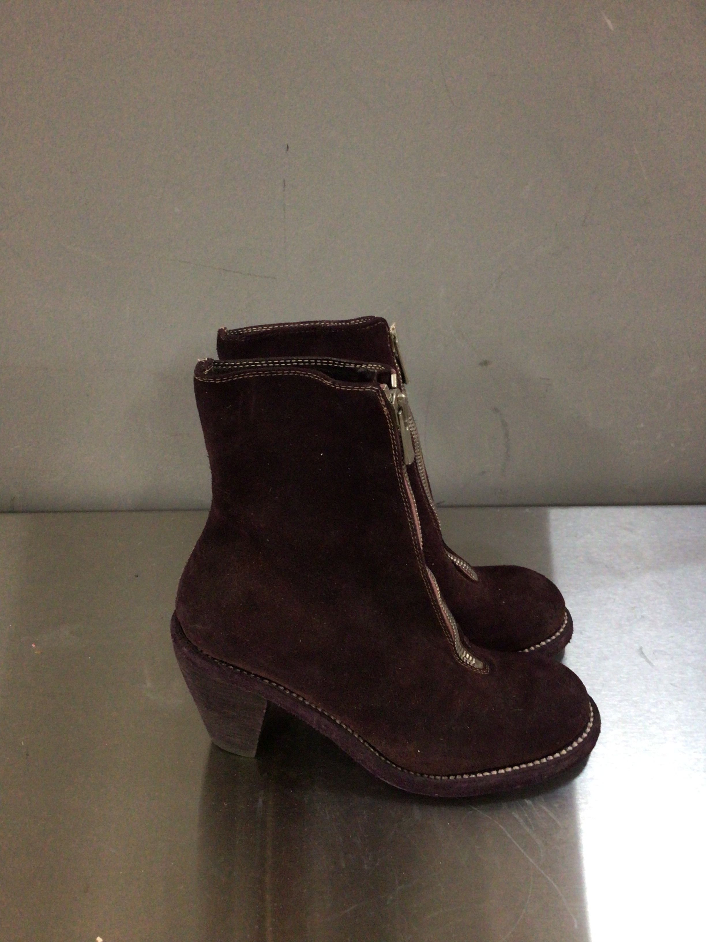 Guidi Guidi Front zip boots purple Size US 7 / IT 37 - 1 Thumbnail