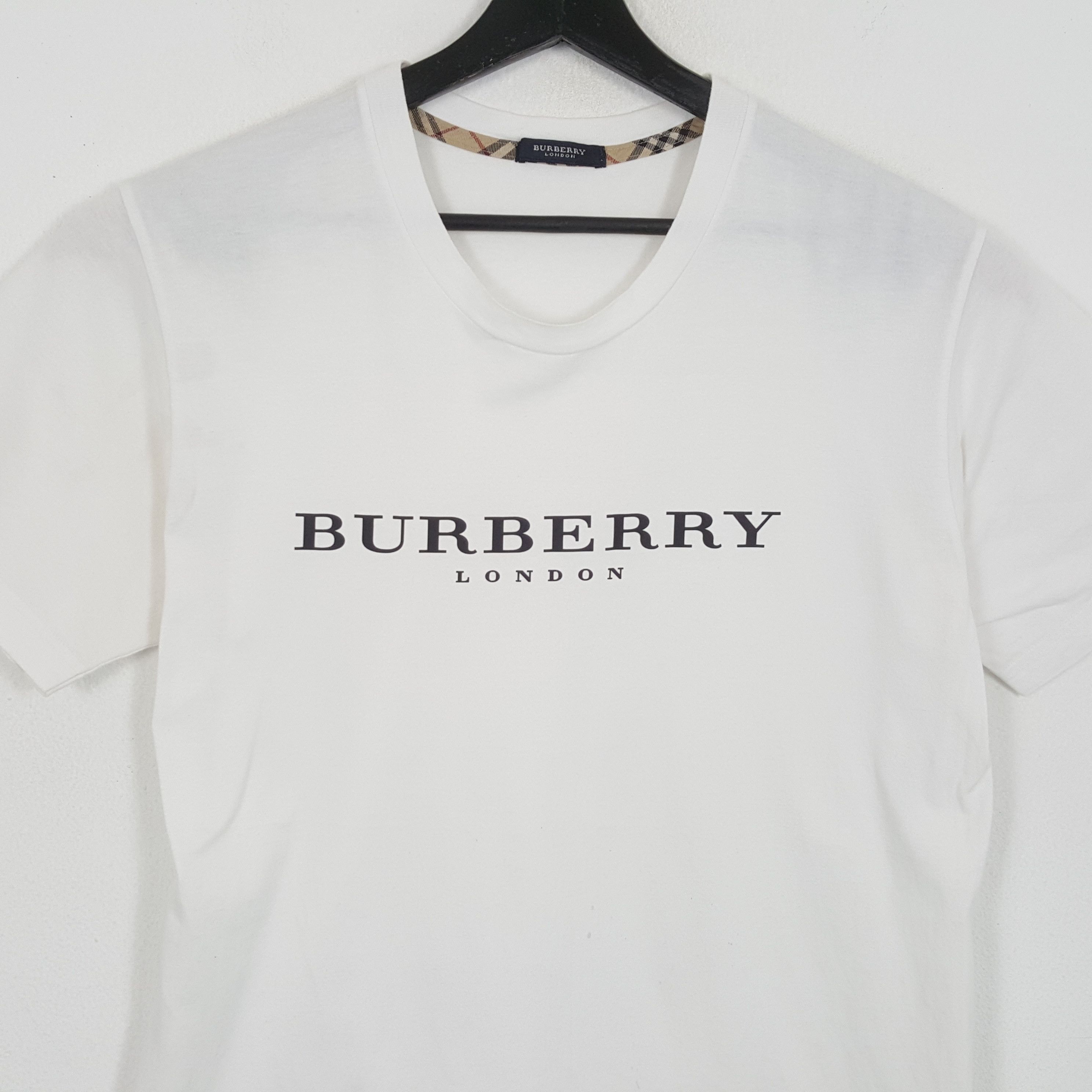 Burberry × Vintage BURBERRY LONDON Luxury Brand Custom Art Tshirt Size US M / EU 48-50 / 2 - 2 Thumbnail