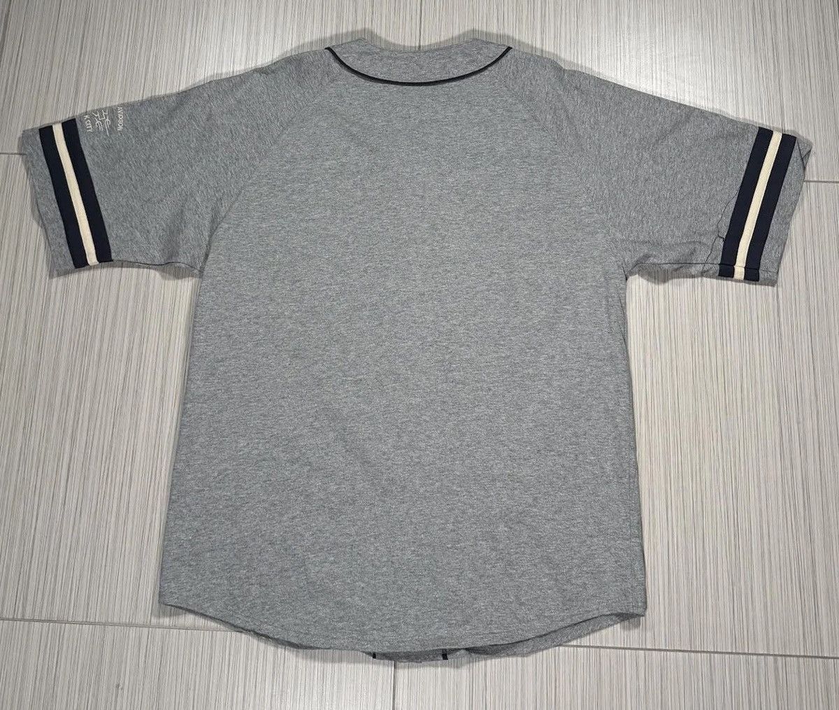 Harley Davidson Vintage Harley Davidson Heather Grey Jersey (Size L) Size US L / EU 52-54 / 3 - 3 Thumbnail