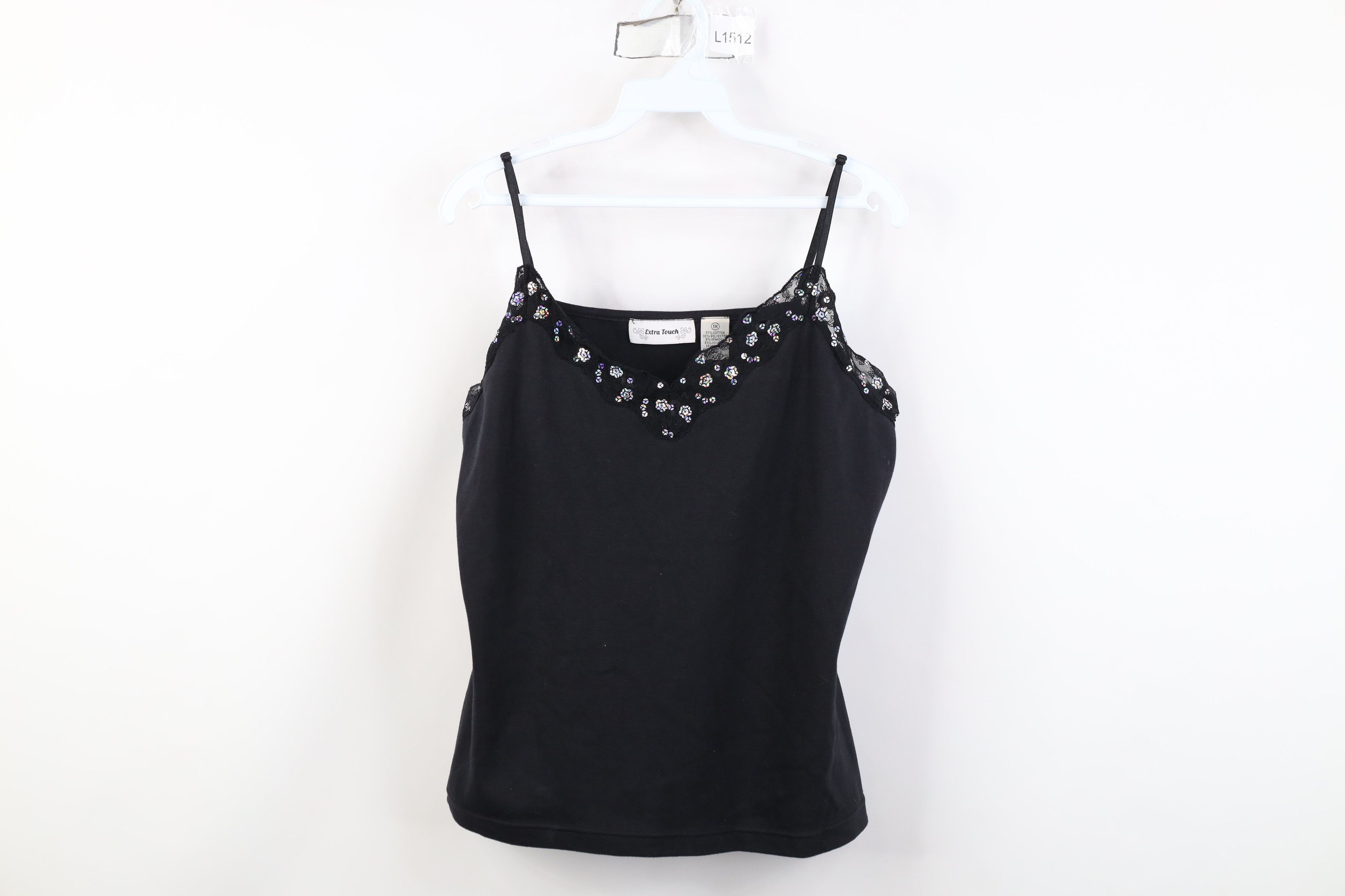 Vintage Vintage 90s Y2K Babydoll Flower Bella Cami Tank Top T-Shirt Size XL / US 12-14 / IT 48-50 - 1 Thumbnail