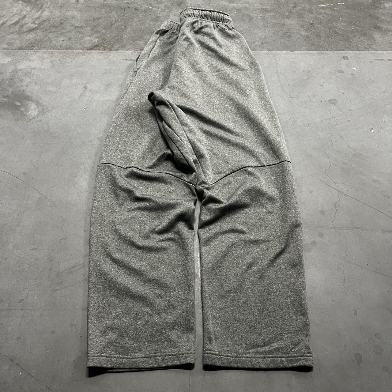 Nike × Vintage Vintage Y2K Nike Dri-Fit Grey Sweatpants with Bronze Swoosh! Size US 34 / EU 50 - 5 Thumbnail