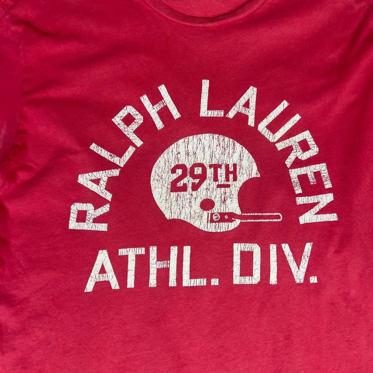 Polo Ralph Lauren Polo Ralph Lauren Tee Men's Size S Red Cotton Short Sleeve` Size US S / EU 44-46 / 1 - 2 Thumbnail