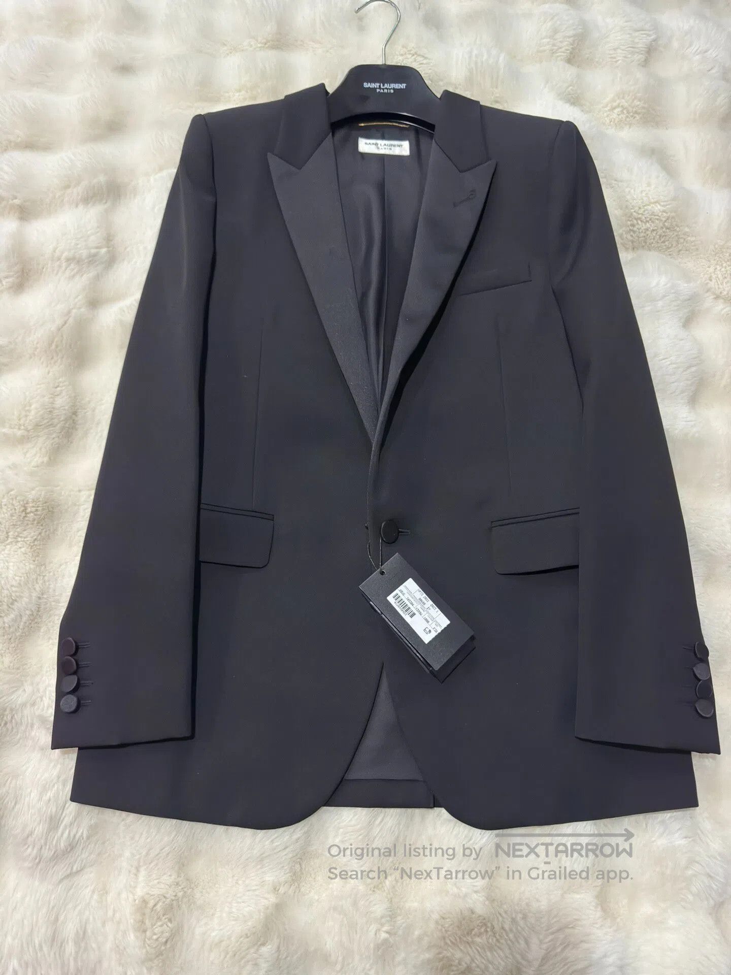 Saint Laurent Paris Saint Laurent Paris Women's Smoking Suit| Size XS / US 0-2 / IT 36-38 - 1 Thumbnail
