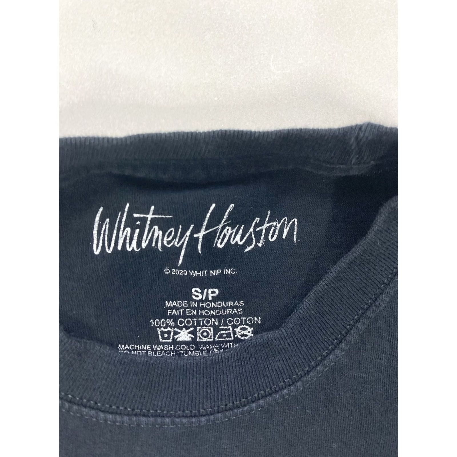 Vintage Whitney Houston T-Shirt Women Small Black Short Sleeve Retro Music Size S / US 4 / IT 40 - 4 Thumbnail