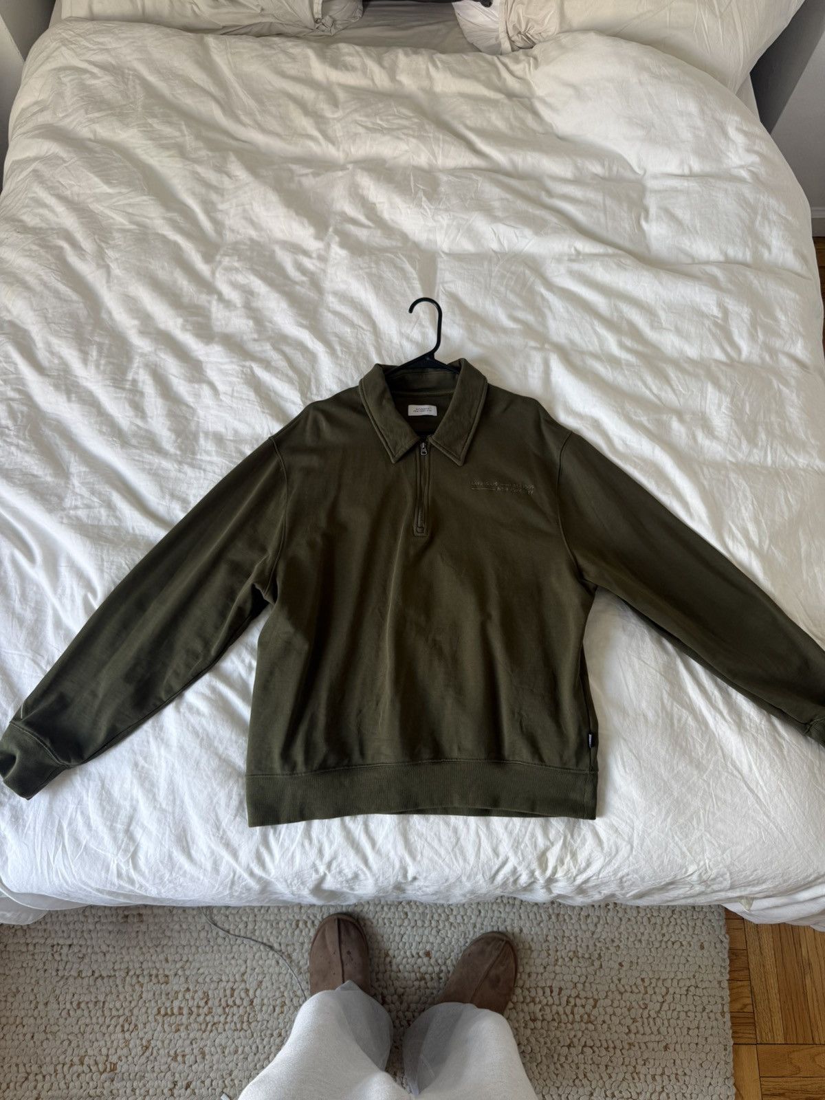 Saturdays NYC Quarter Zip Sweatshirt Size US XL / EU 56 / 4 - 1 Thumbnail