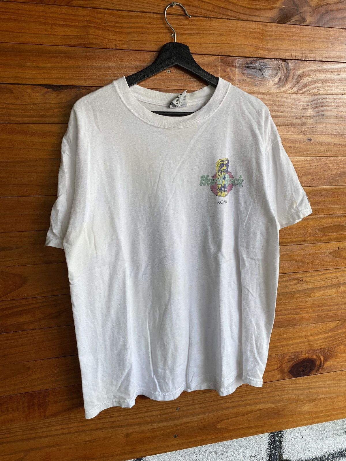 Hard Rock Cafe Vintage Hard Rock Cafe Kona Hawaii T-Shirt 90s White Tee Size US XL / EU 56 / 4 - 11 Thumbnail