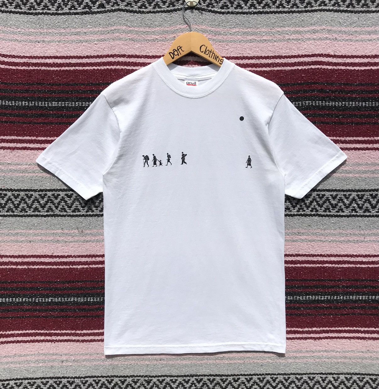Clarks × Vintage Vintage Clarks Walk Around The World Shirt Clarks Outdoor Size US S / EU 44-46 / 1 - 1 Thumbnail
