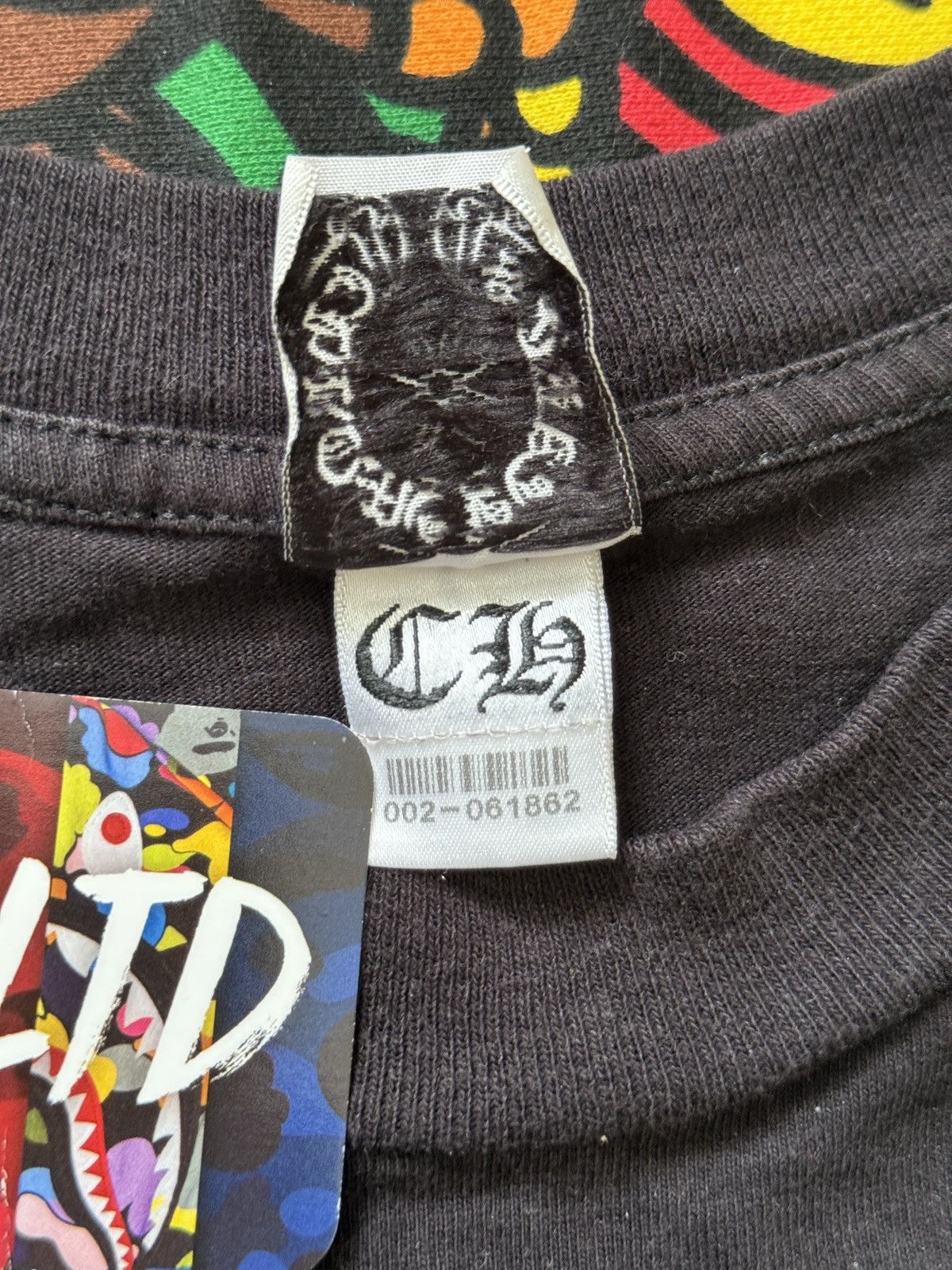 Chrome Hearts Chrome Hearts Black Long Sleeve Script Logo Tee Size US S / EU 44-46 / 1 - 5 Thumbnail