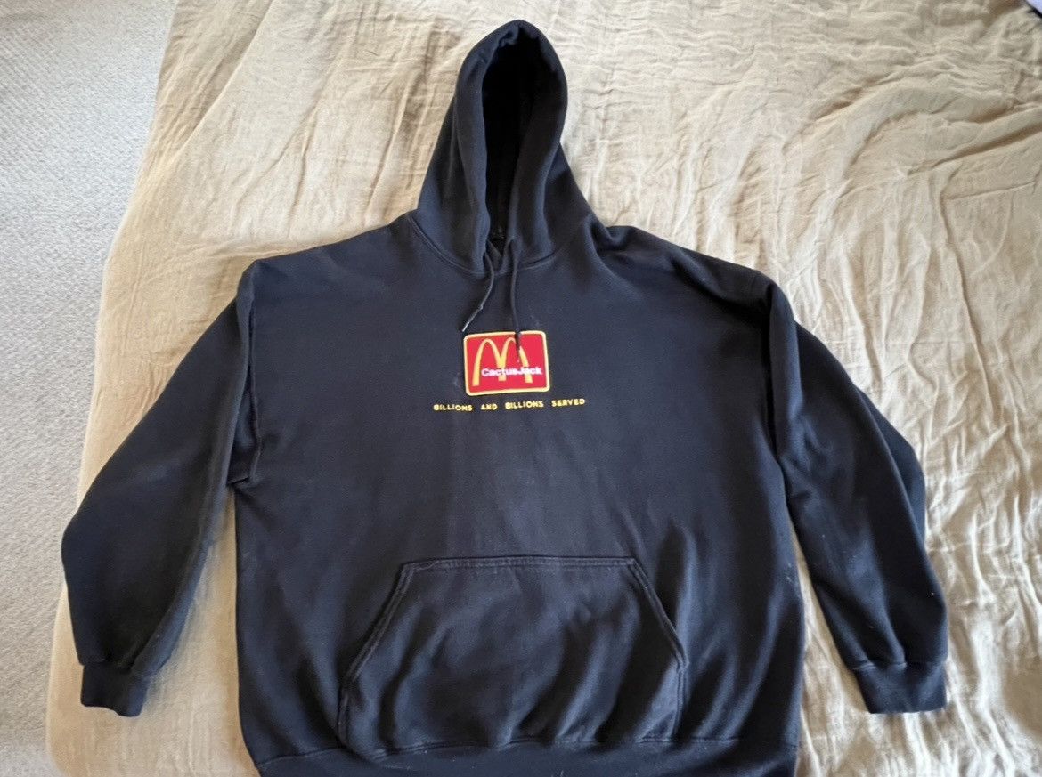 Travis Scott Cactus jack X McDonalds hoodie | Grailed