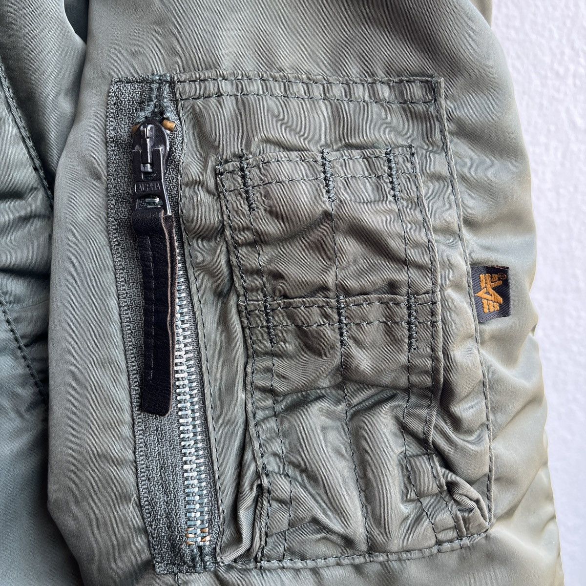 Alpha Industries × Avirex VINTAGE ALPHA INDUSTRIES AVIREX N-3B BOMBER FLIGHT JACKET Size US L / EU 52-54 / 3 - 12 Thumbnail