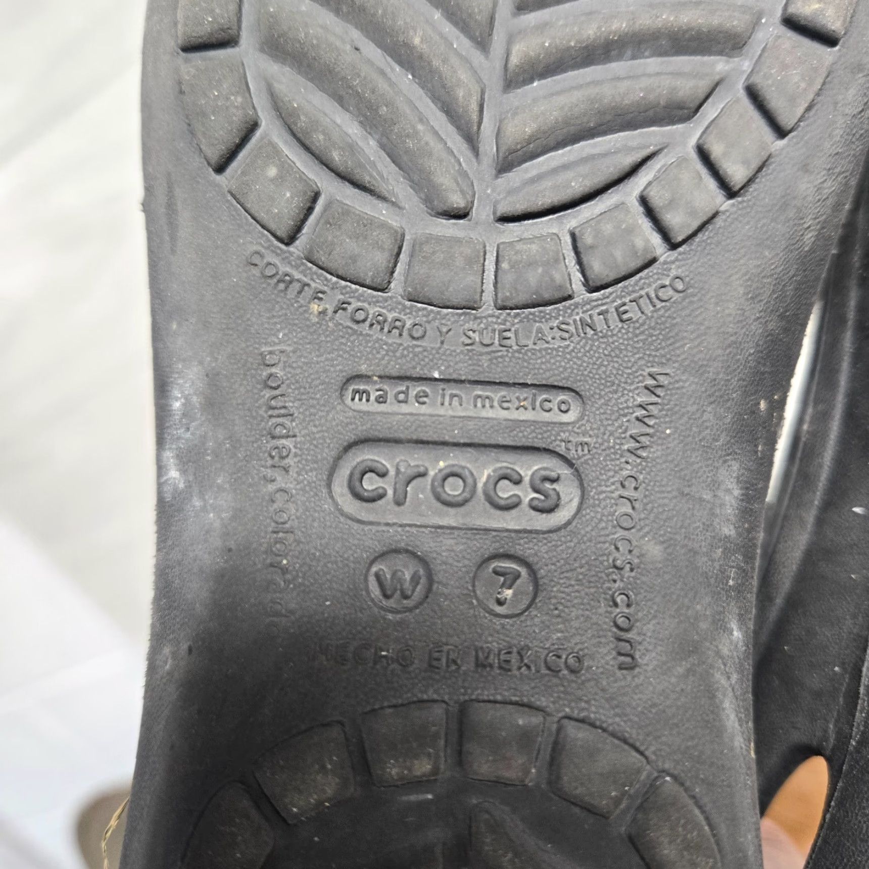 Crocs Crocs Sl ip-On Flats Black Mary Jane Ballet Adult Women's Size 7 Slip-On Shoes Comfort Rubber Upper Insole Crocs Kadee Size US 7 / IT 37 - 7 Thumbnail