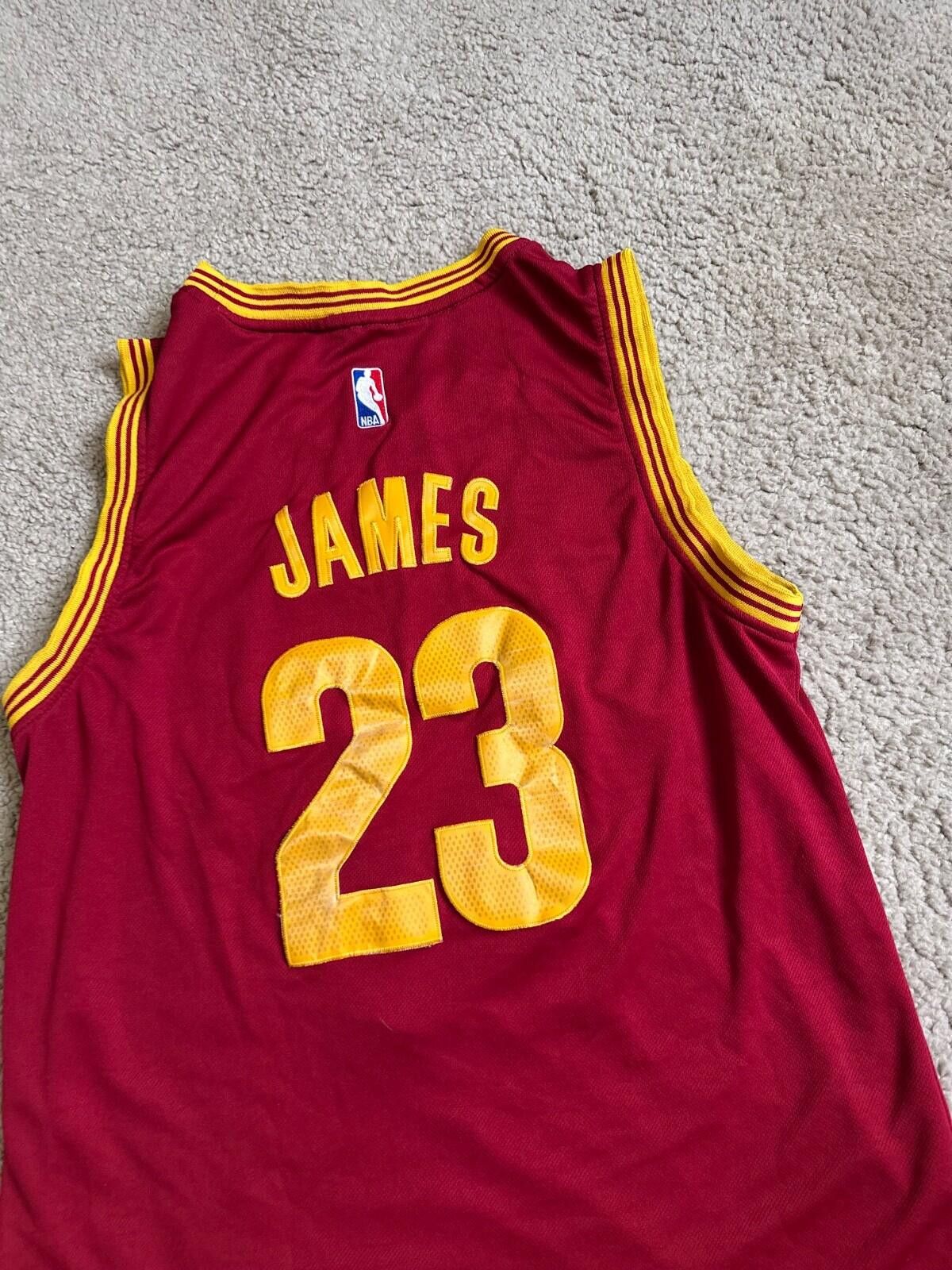 Adidas Adidas Cleveland Cavaliers Lebron James Jersey #23 Size S Size ONE SIZE - 6 Thumbnail