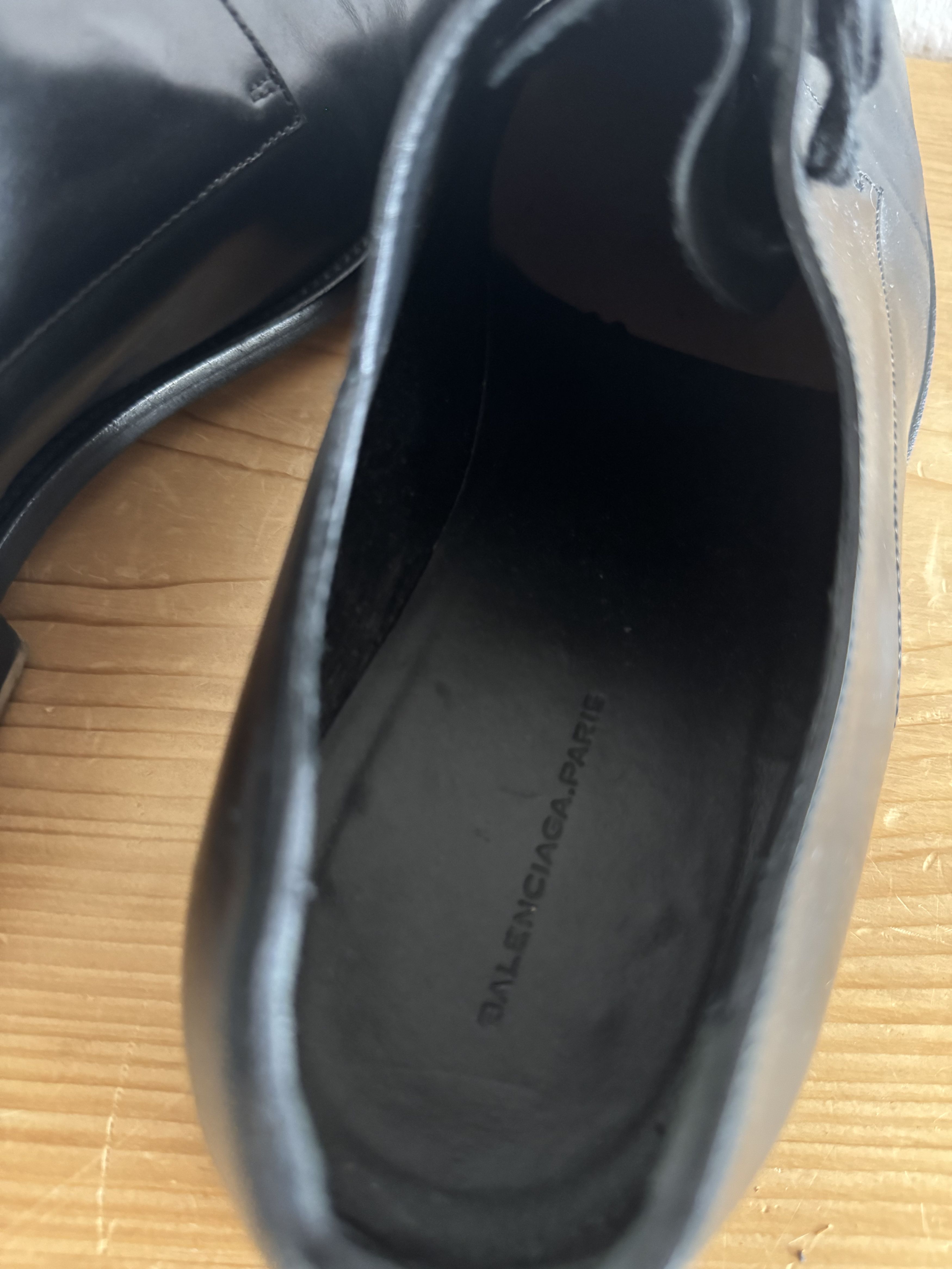 Balenciaga Leather Derby Shoes Size US 13 / EU 46 - 5 Thumbnail