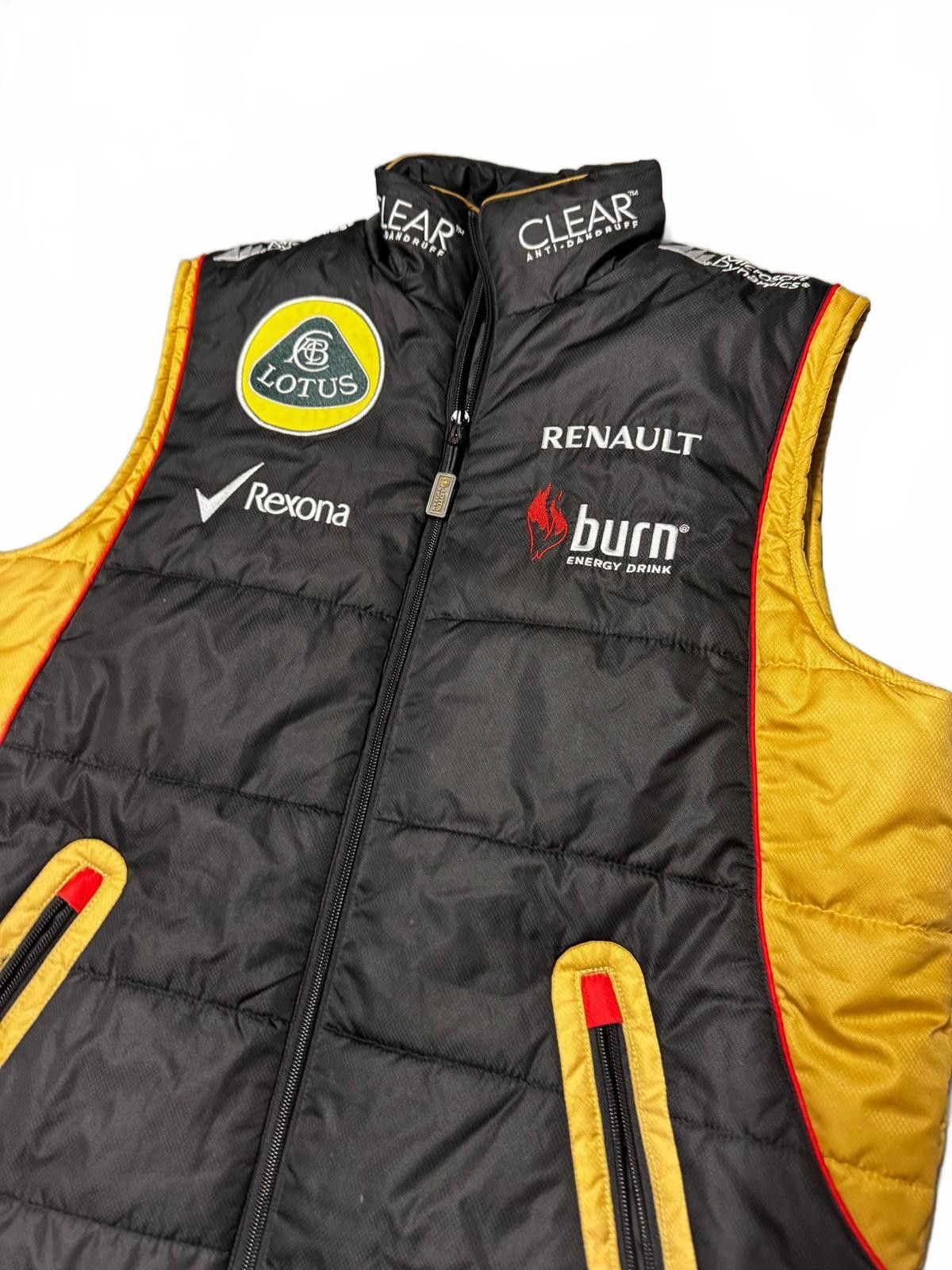 Warren Lotas Lotus Renault Team Padded Vest - Black & Yellow Size US XS / EU 42 / 0 - 3 Thumbnail