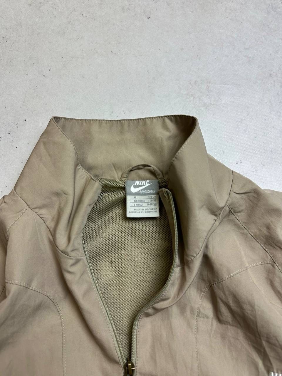 Nike × Vintage Vintage Nike Swoosh Nylon Boxy Olympic Jacket Y2K M Size US M / EU 48-50 / 2 - 5 Thumbnail