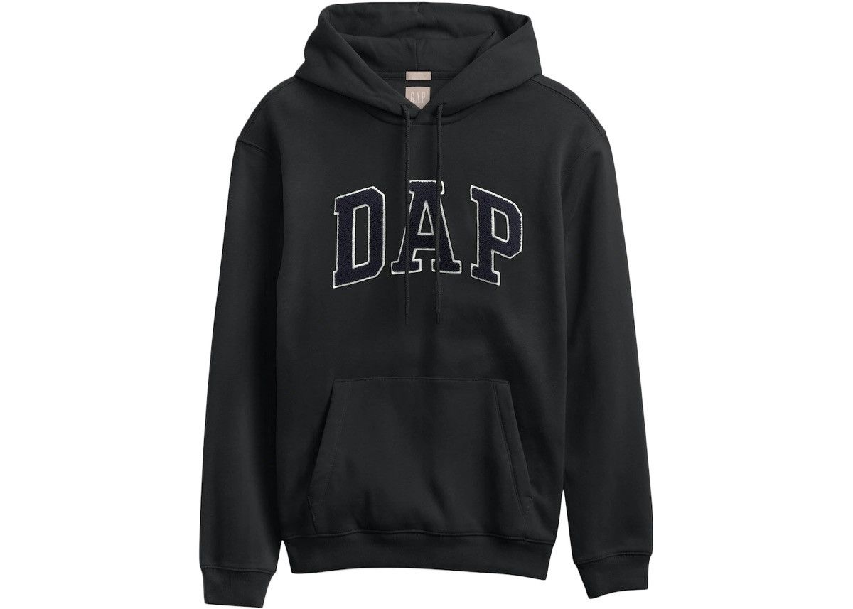 image of Dapper Classics x Gap Dapper Dap Hoodie in Black, Men's (Size Large)