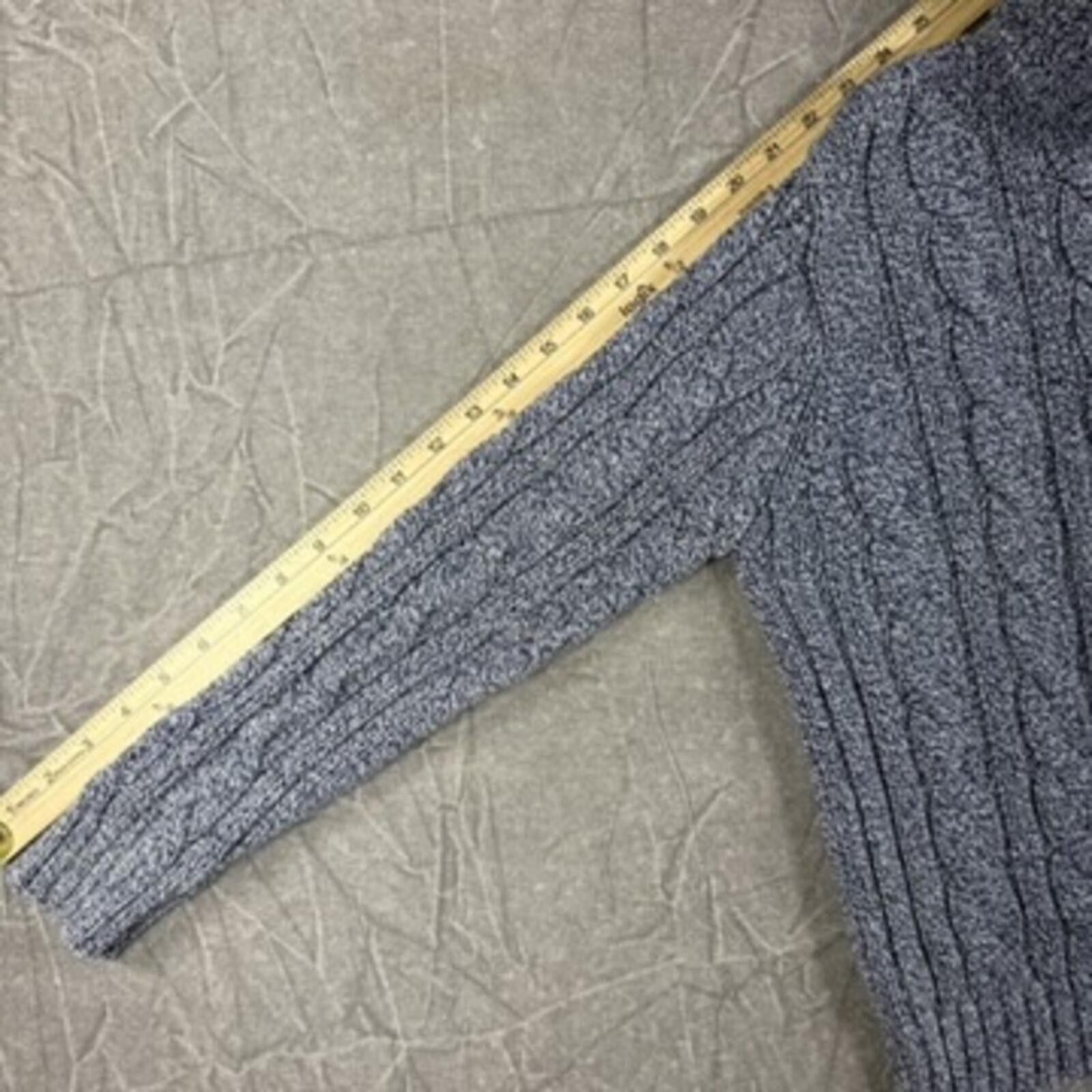 Charter Club Charter Club Sweater Women's M Blue Petite Turtle Neck Knit Size M / US 6-8 / IT 42-44 - 5 Thumbnail