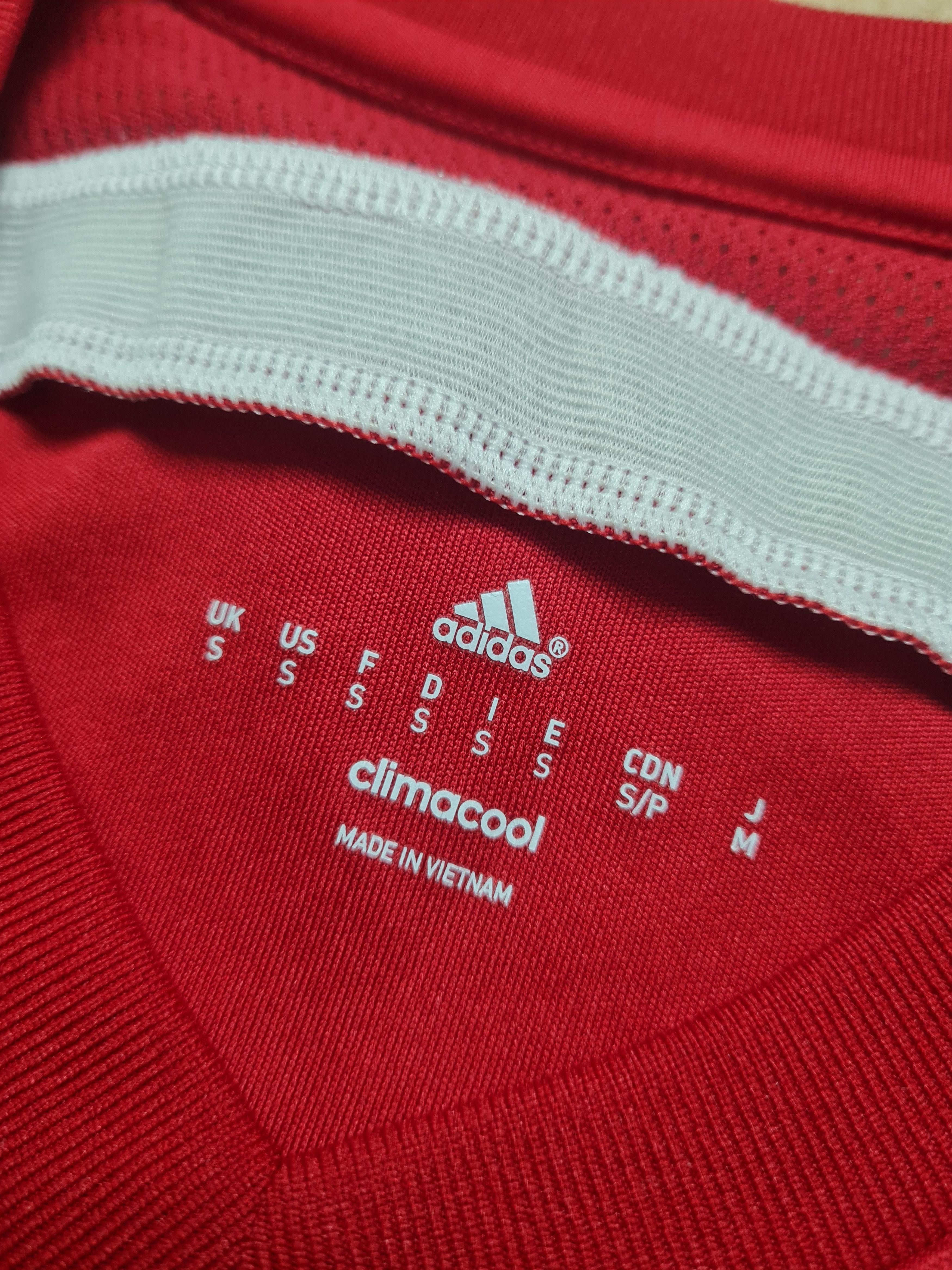 Adidas FOOTBALL SOCCER SHIRT JERSEY ADIDAS MEN'S WALES 2013/2014 Size US S / EU 44-46 / 1 - 8 Thumbnail