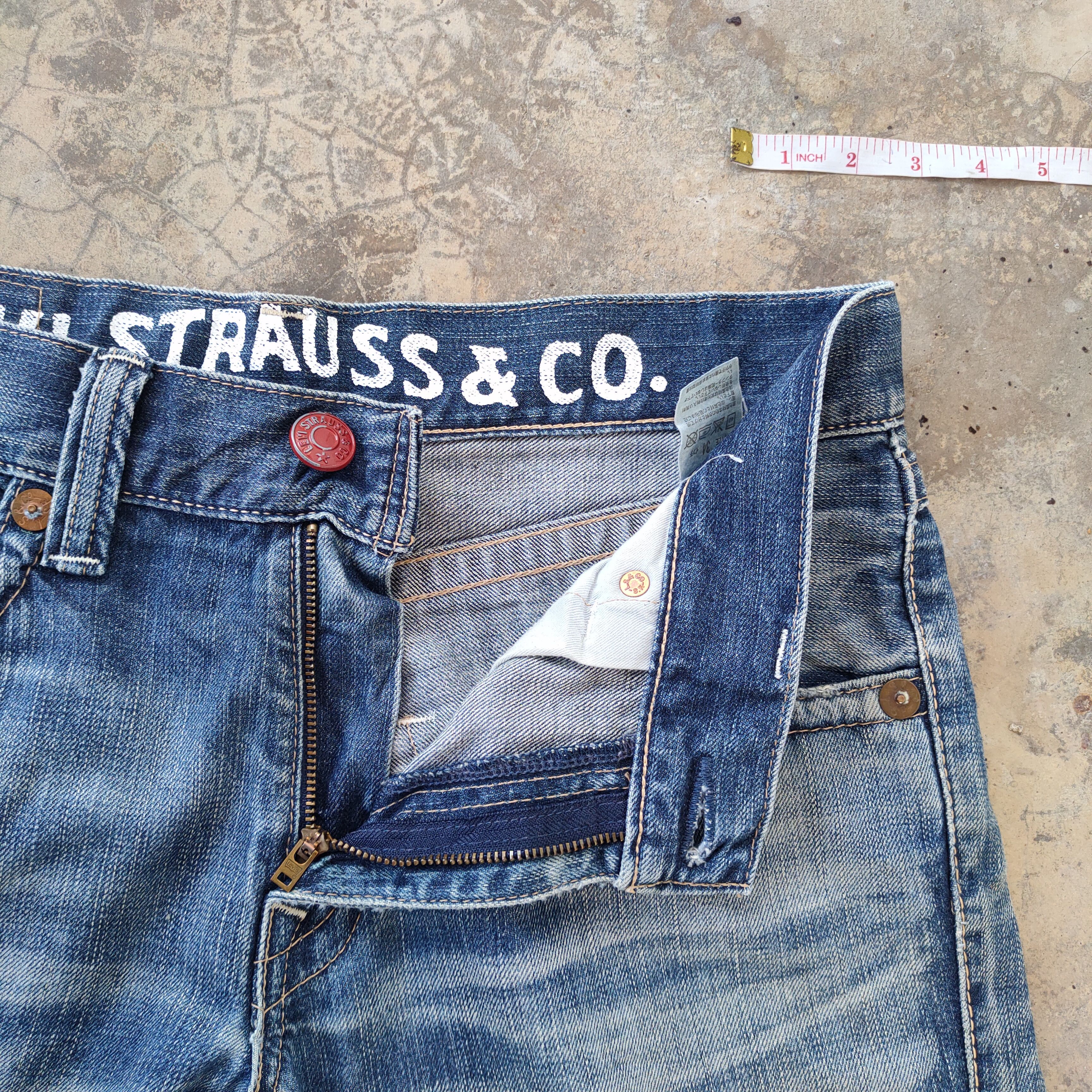 Jean W34 VINTAGE LEVI'S 502 FADED RIPPED JEANS DENIM PANTS Size US 34 / EU 50 - 8 Thumbnail