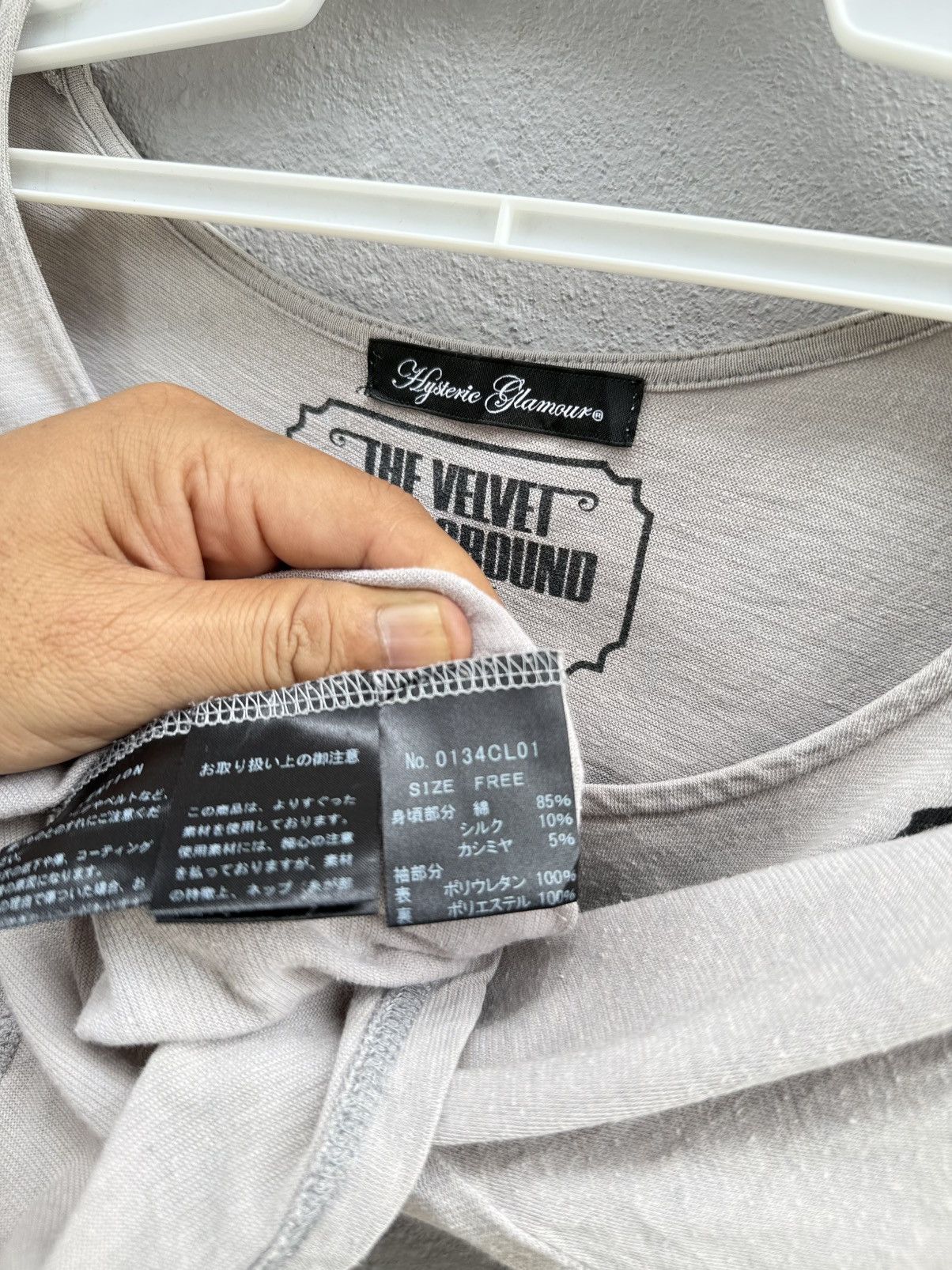 Hysteric Glamour Rare Hysteric Glamour X The Velvet Anderground What Goes On Size US M / EU 48-50 / 2 - 9 Thumbnail