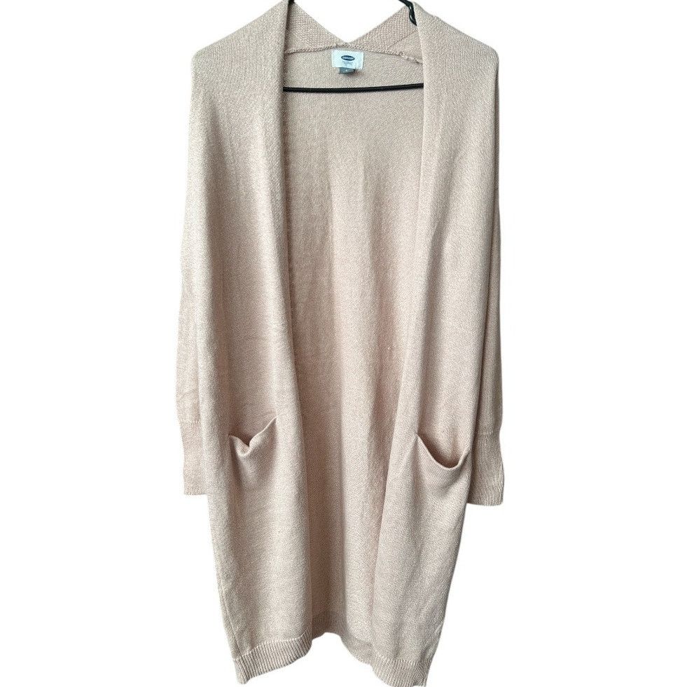 Old Navy Old Navy Pink Knit Longsleeve Open Cardigan, S Size S / US 4 / IT 40 - 1 Thumbnail