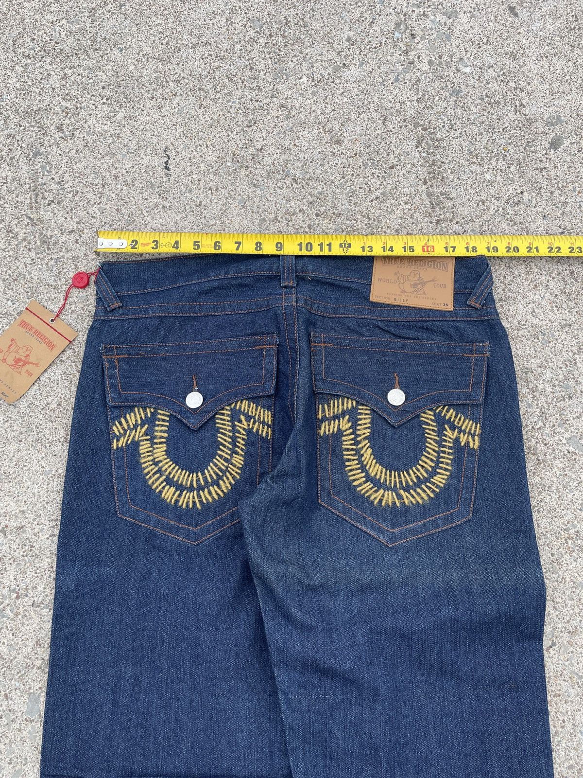 True Religion NWT True Religion Raw Denim Size US 36 / EU 52 - 8 Thumbnail