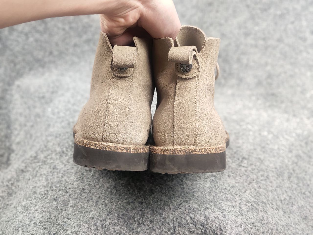 Birkenstock Birkenstock Uppsala Mid Boots suede leather taupe Lace Shoes Size US 10 / EU 43 - 17 Thumbnail