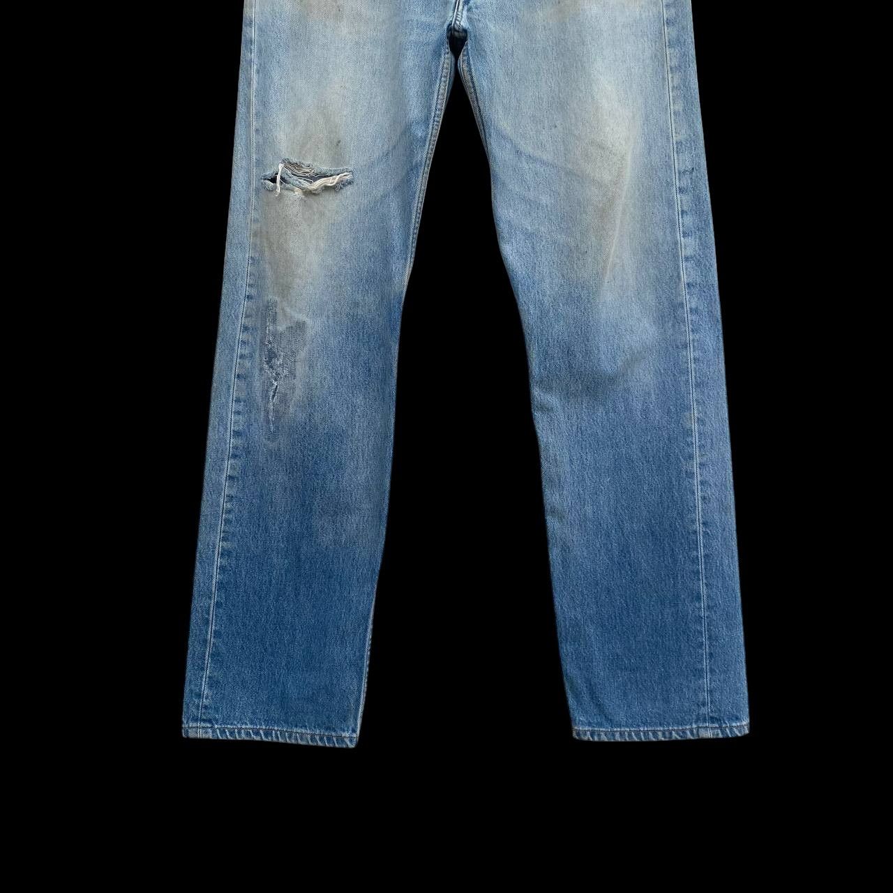 Levi's Vintage Clothing VINTAGE KURT COBAIN 00'S LEVIS 501 DISTRESSED DIRTY W35X33" Size US 35 - 2 Thumbnail