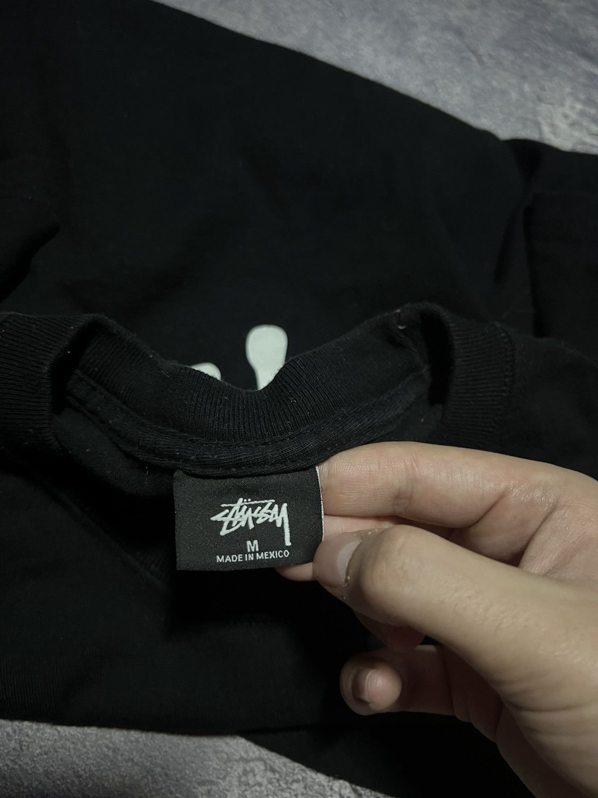 Stussy Vintage Stussy Big Logo Tee Streetwear Black Size US M / EU 48-50 / 2 - 6 Thumbnail