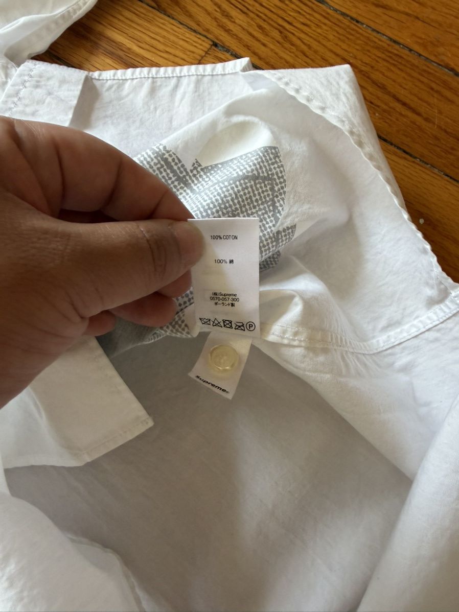 Supreme supreme x nate lowman button up Size US L / EU 52-54 / 3 - 6 Thumbnail
