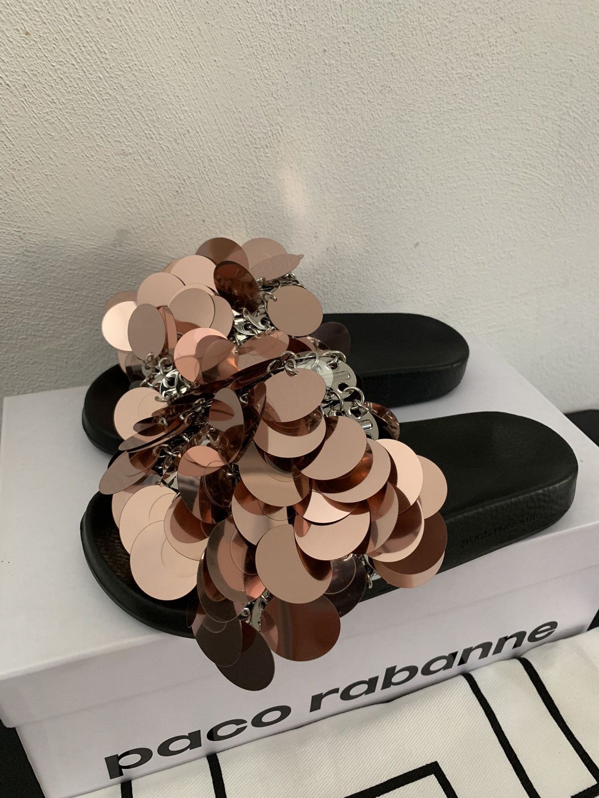 Paco Rabanne Paco Rabanne Sparkle Sandals Size US 9 / IT 39 - 1 Thumbnail