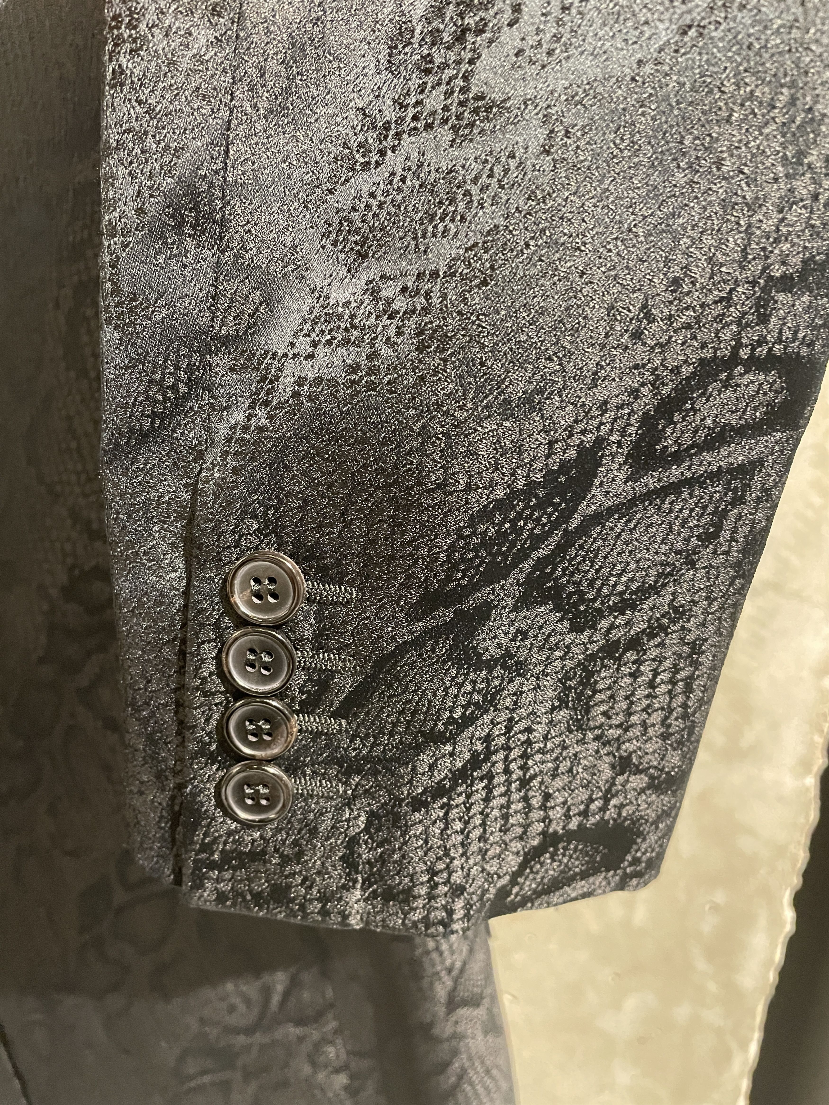 Saint Laurent Paris SS16 python silk snakeskin blazer Size 40R - 3 Thumbnail