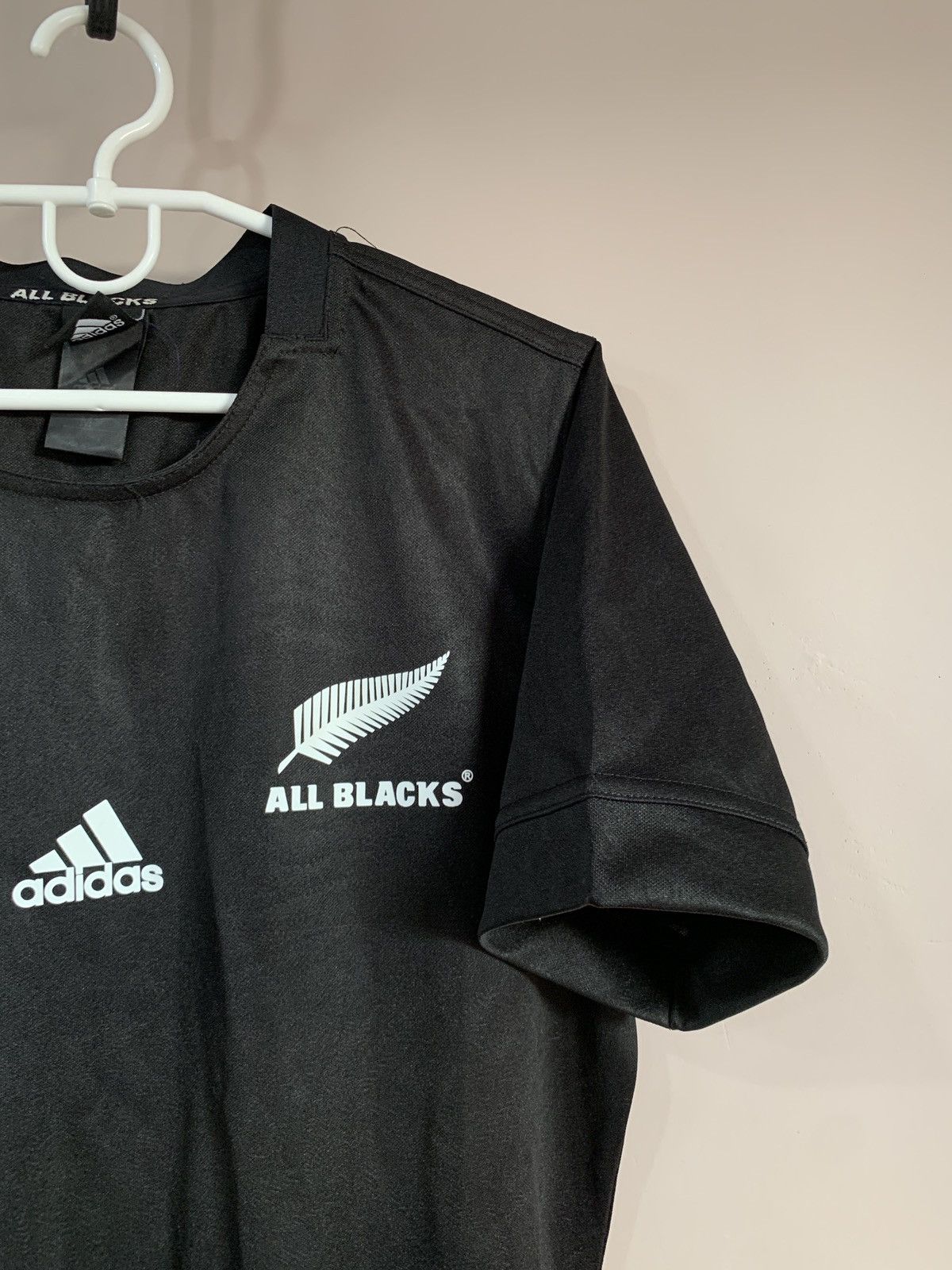 Adidas All Blacks New Zealand 2019 Home Rugby Shirt Adidas Jersey Size US M / EU 48-50 / 2 - 3 Thumbnail