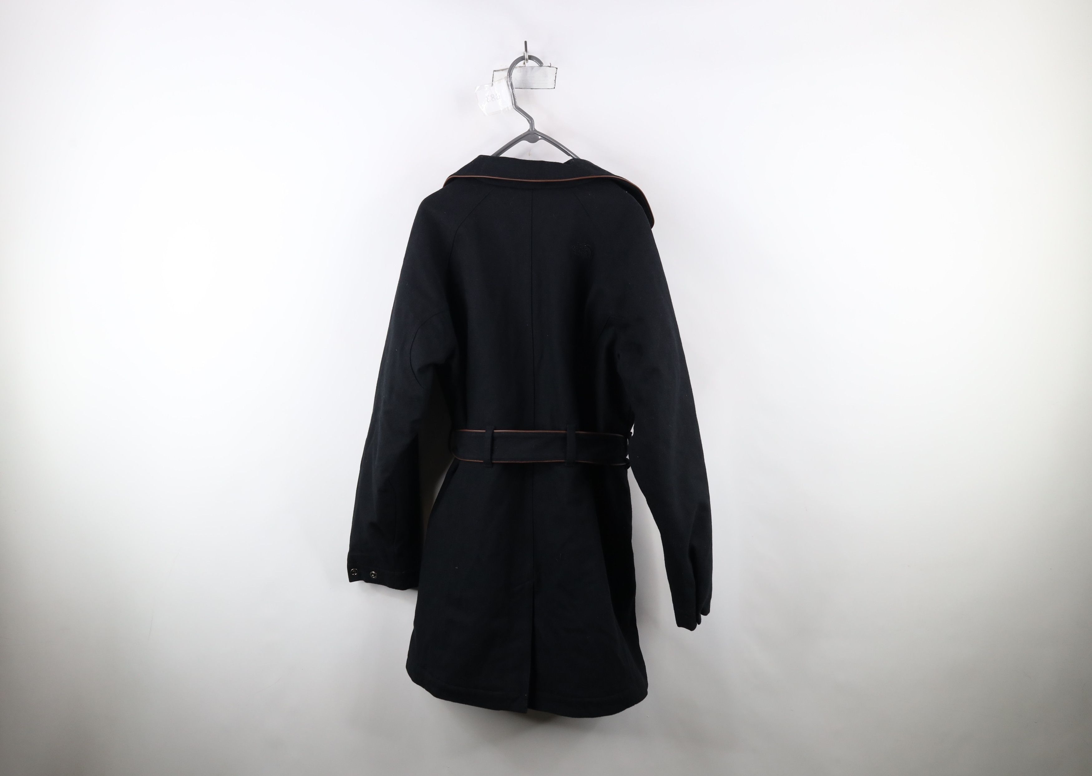 The North Face × Vintage The North Face Quilted Belted Herringbone Trench Coat Jacket Size L / US 10 / IT 46 - 12 Thumbnail