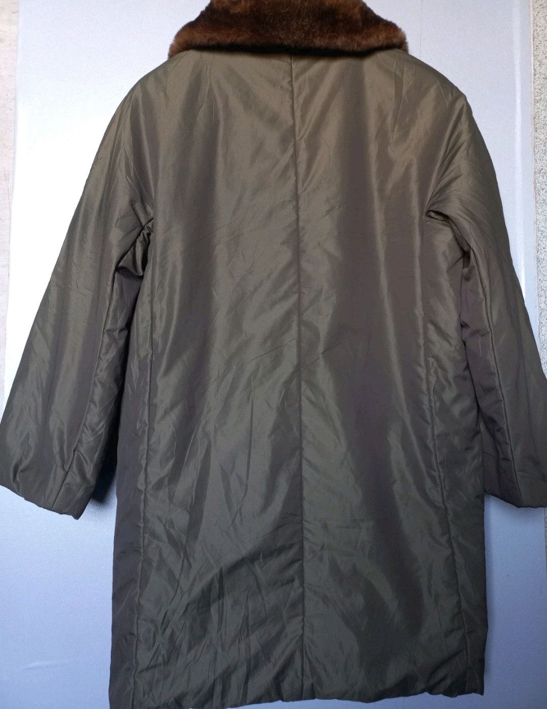 Max Mara Max Mara Jacket Coat With Fur Winter Khaki Usa 8 GB 10 Size M / US 6-8 / IT 42-44 - 12 Thumbnail