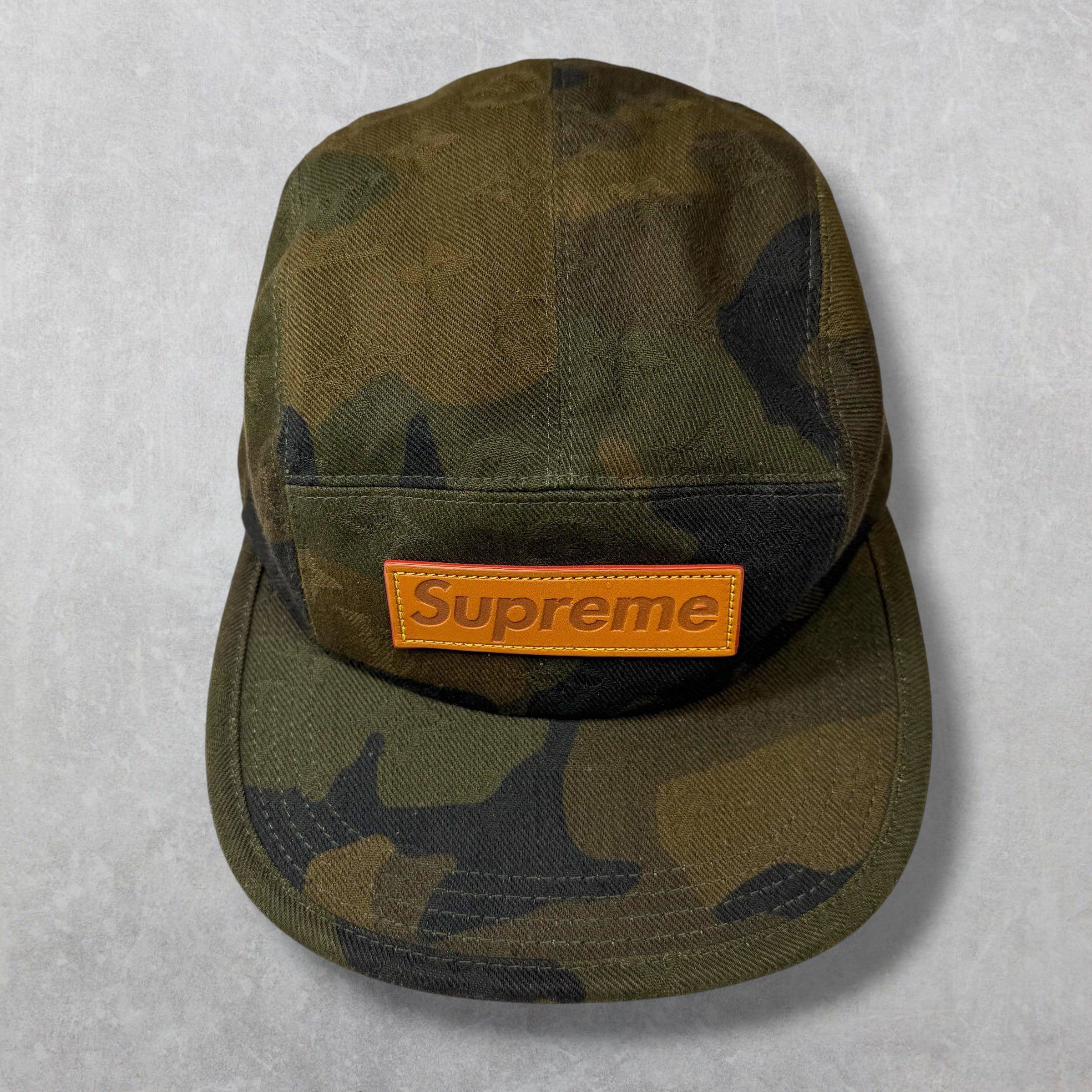 Supreme Louis Vuitton Supreme Camo Camp Cap Size ONE SIZE - 2 Thumbnail