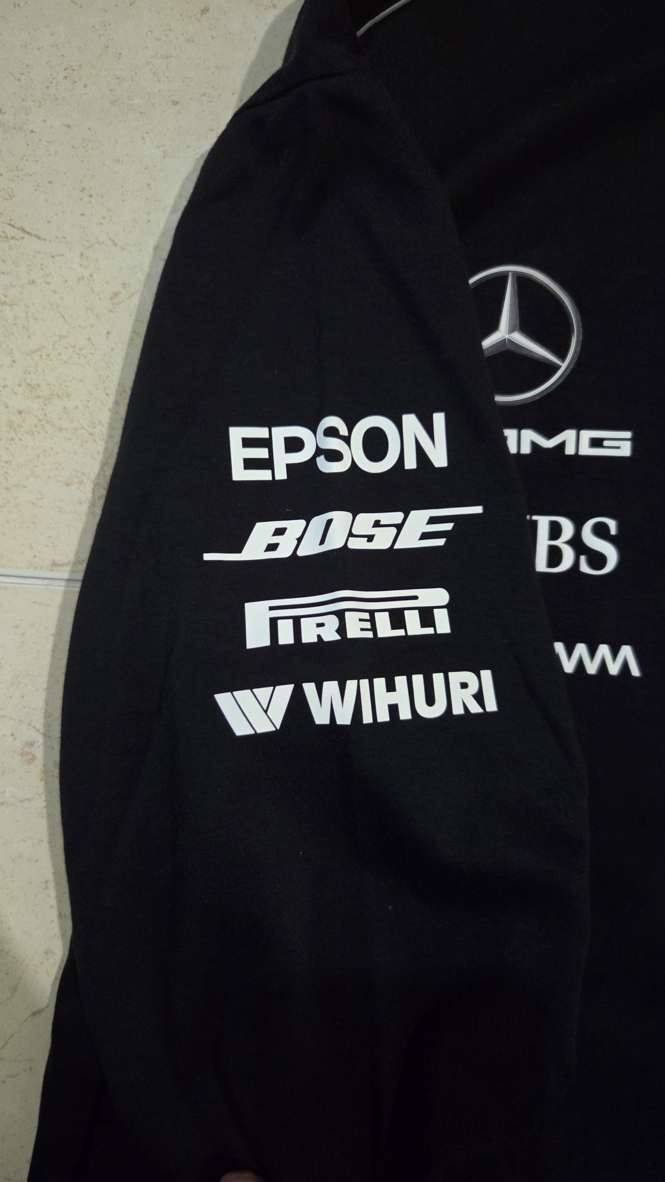 Tommy Hilfiger Lewis Hamilton Personal Driver Tee Mercedes-AMG PETRONAS F1 Size US M / EU 48-50 / 2 - 5 Thumbnail