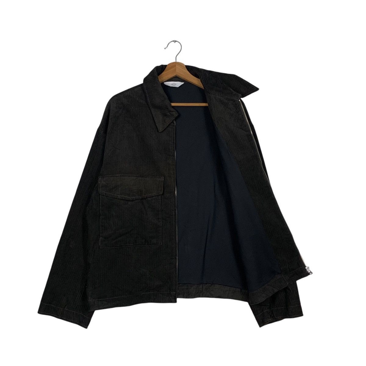 Japanese Brand WYM LIDNM Dark Brown Work Corduroy Jacket #1842-C80 Size US L / EU 52-54 / 3 - 9 Thumbnail