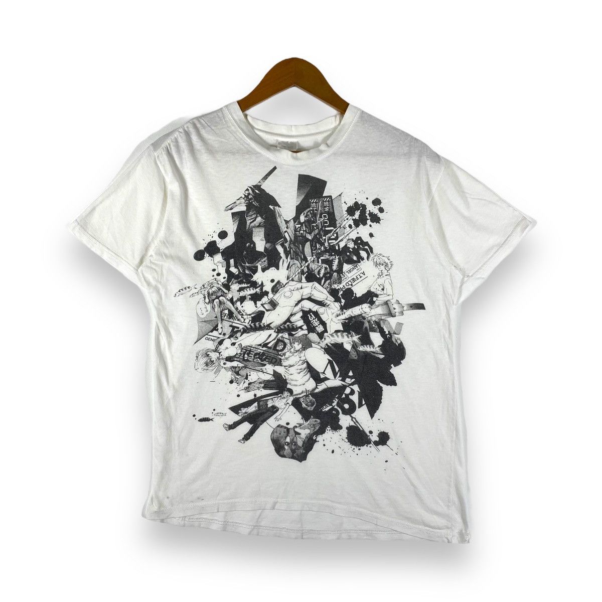 Anime × Japanese Brand EVANGELION EXHIBITION Anime Movie Tee Shirt Free Size Size US S / EU 44-46 / 1 - 1 Thumbnail