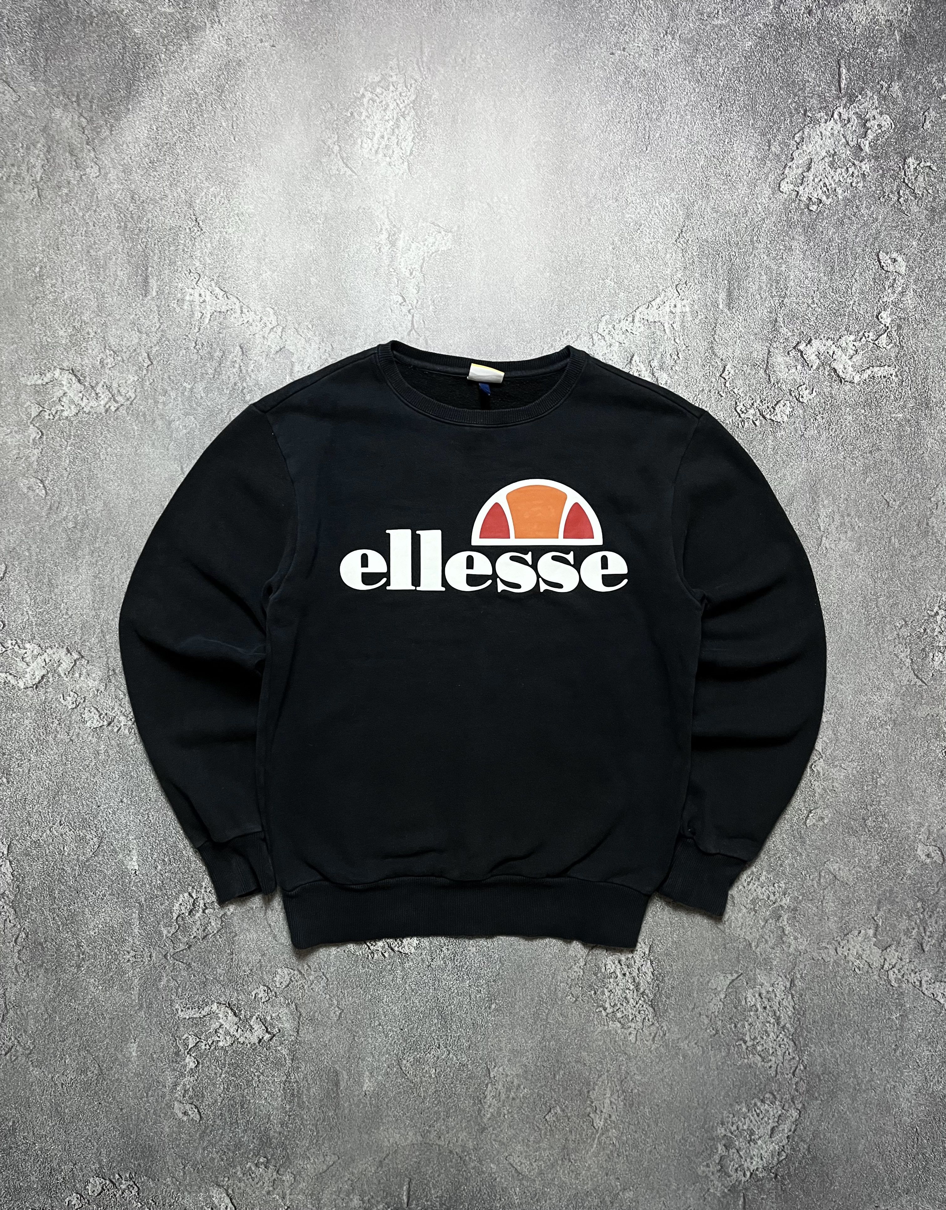 Vintage Sweatshirt Ellesse Big Logo Mens M