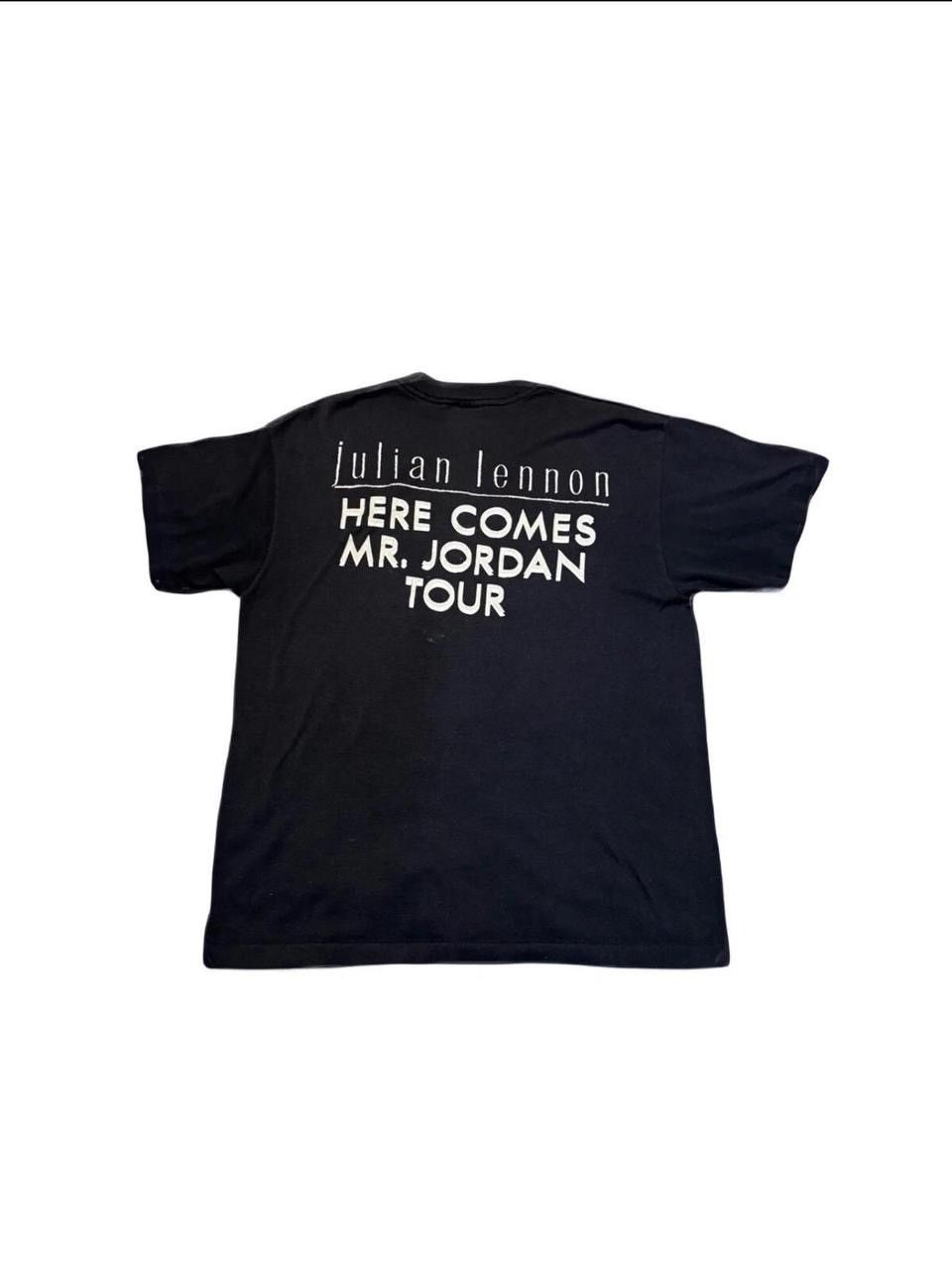 Brockum Vintage 1989 single stitch Julian Lennon Mr Jordan tour tee Size US M / EU 48-50 / 2 - 6 Thumbnail