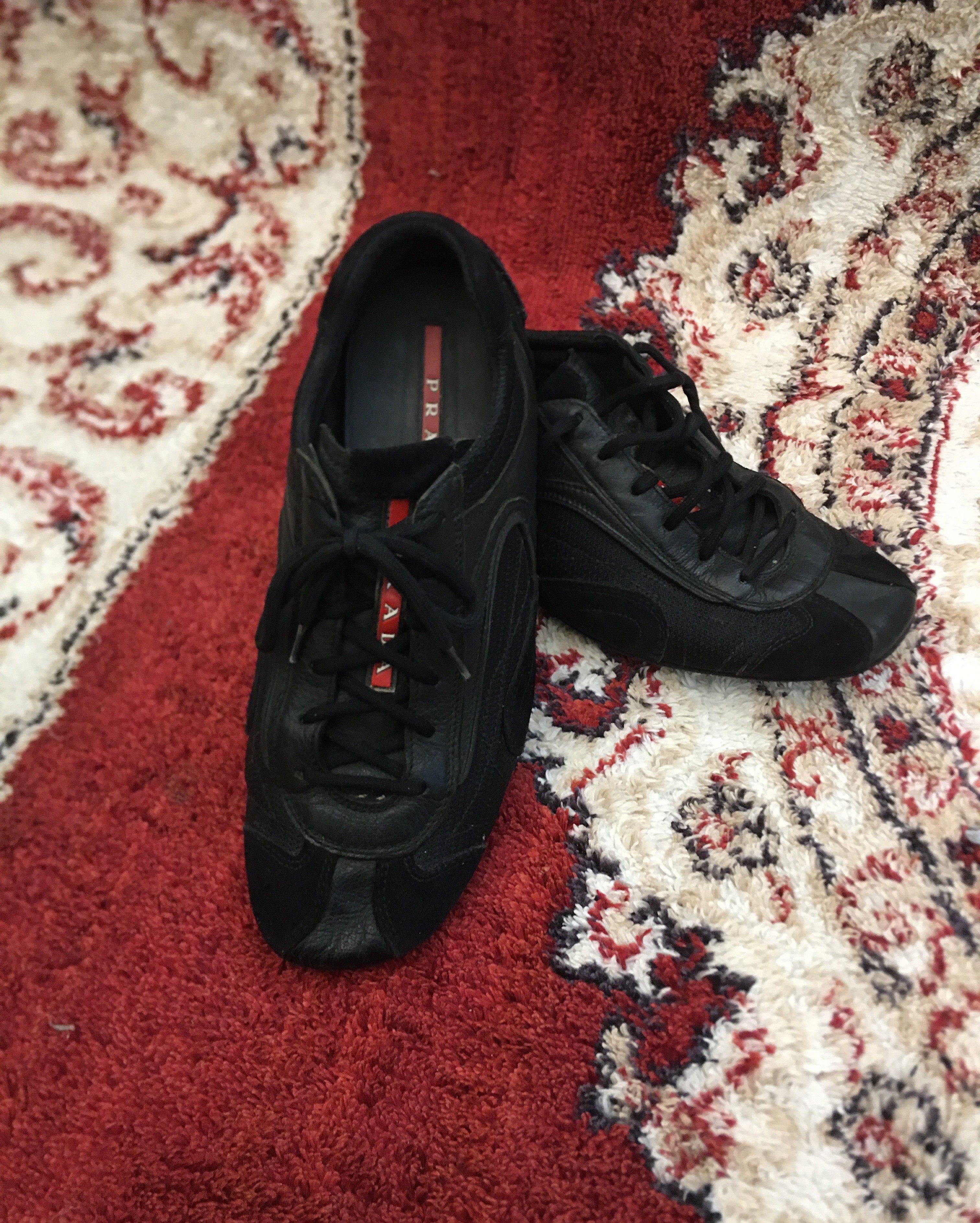 Prada Mens monte carlo shoes y2k Back suede