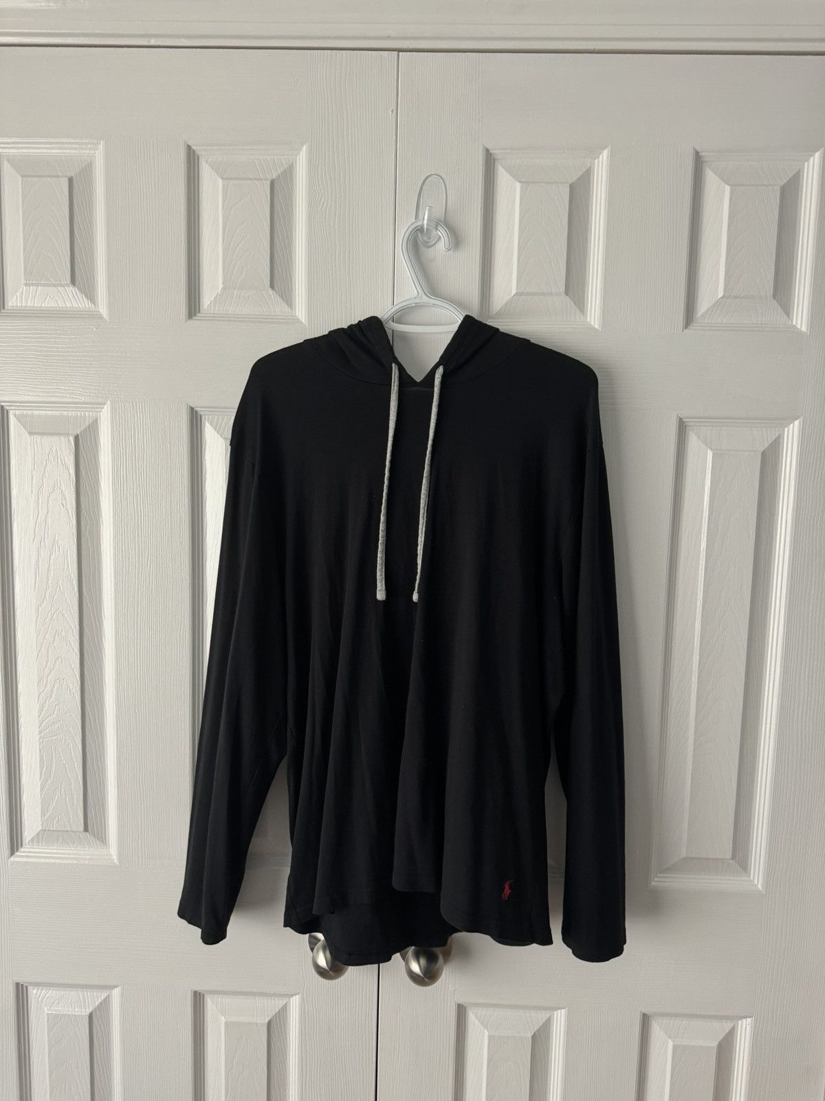 Polo Ralph Lauren Polo Ralph Lauren Lightweight Hoodie Black Red + Grey Size L Size US L / EU 52-54 / 3 - 1 Thumbnail