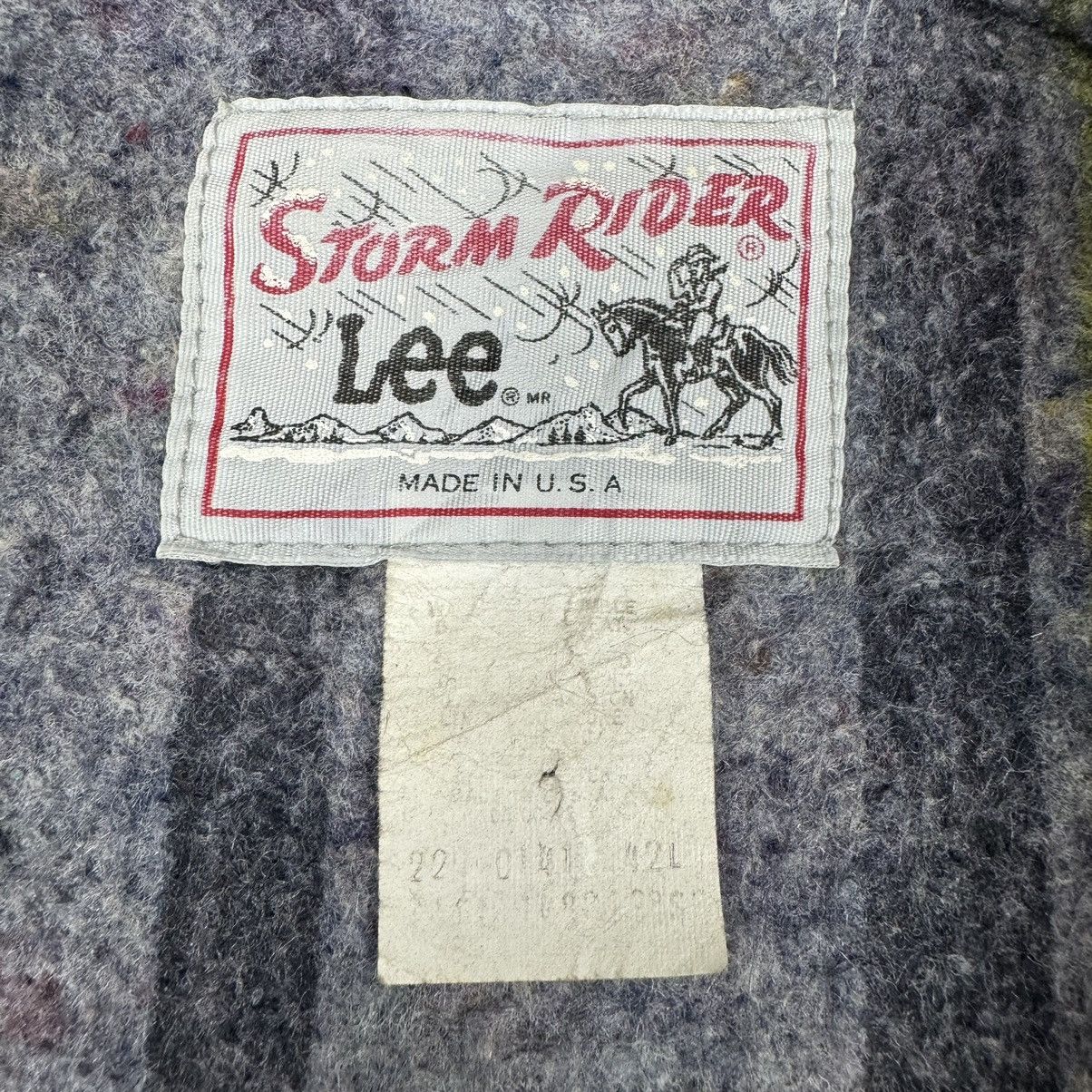 Lee × Vintage ☀️LEE STORM RIDER COWBOY BLANKET DENIM JACKET Size US M / EU 48-50 / 2 - 10 Thumbnail
