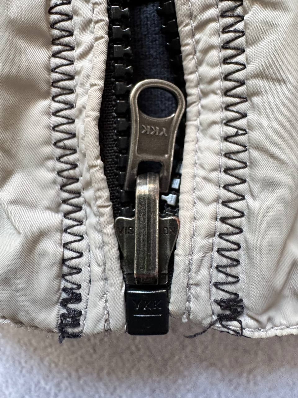 Armani Vintage Armani Jeans Reversible Nylon Bomber Jacket Size US S / EU 44-46 / 1 - 17 Thumbnail