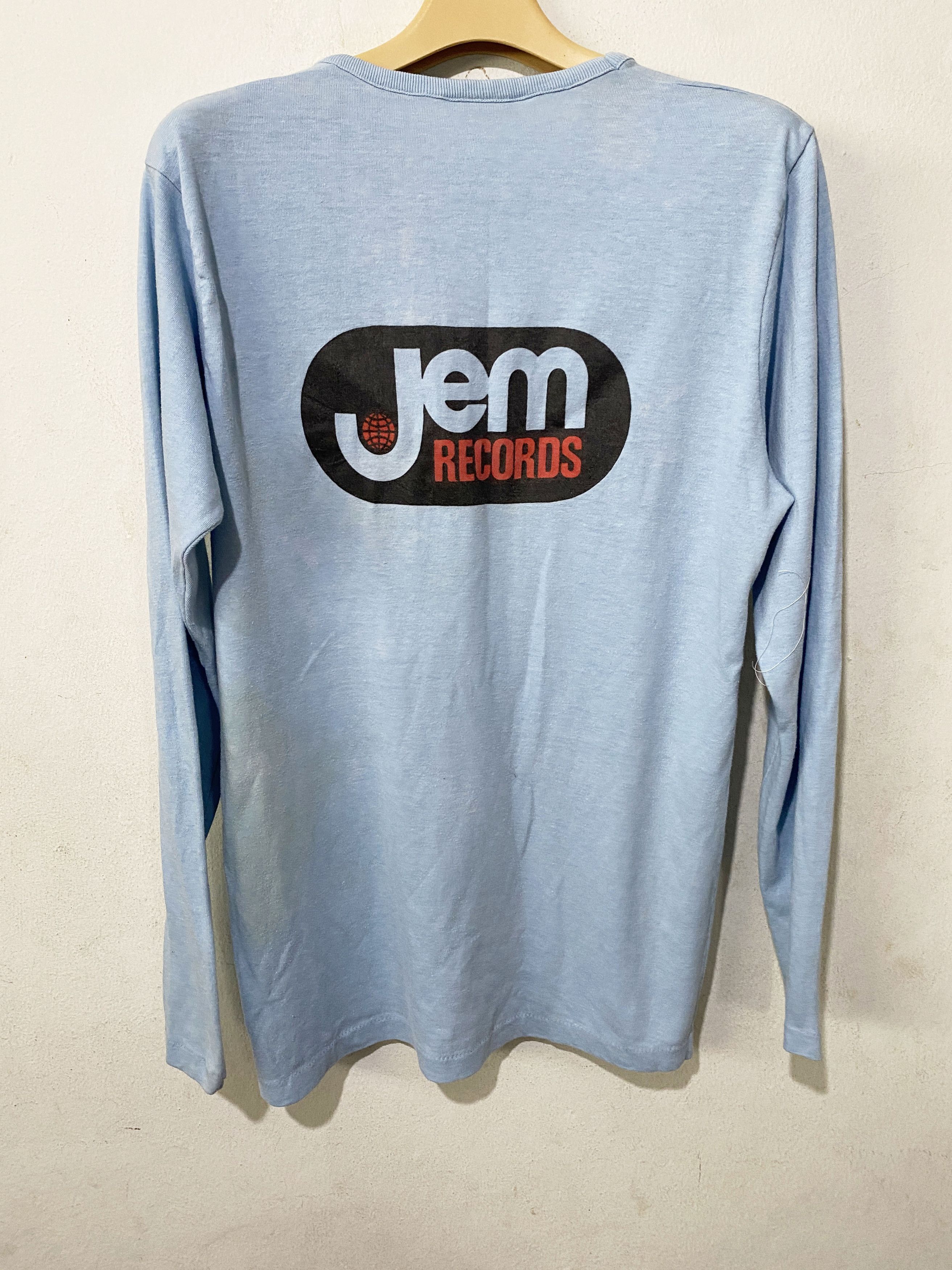 Band Tees × Vintage Vintage 70s Jem Records Long Sleeve Size US M / EU 48-50 / 2 - 3 Thumbnail